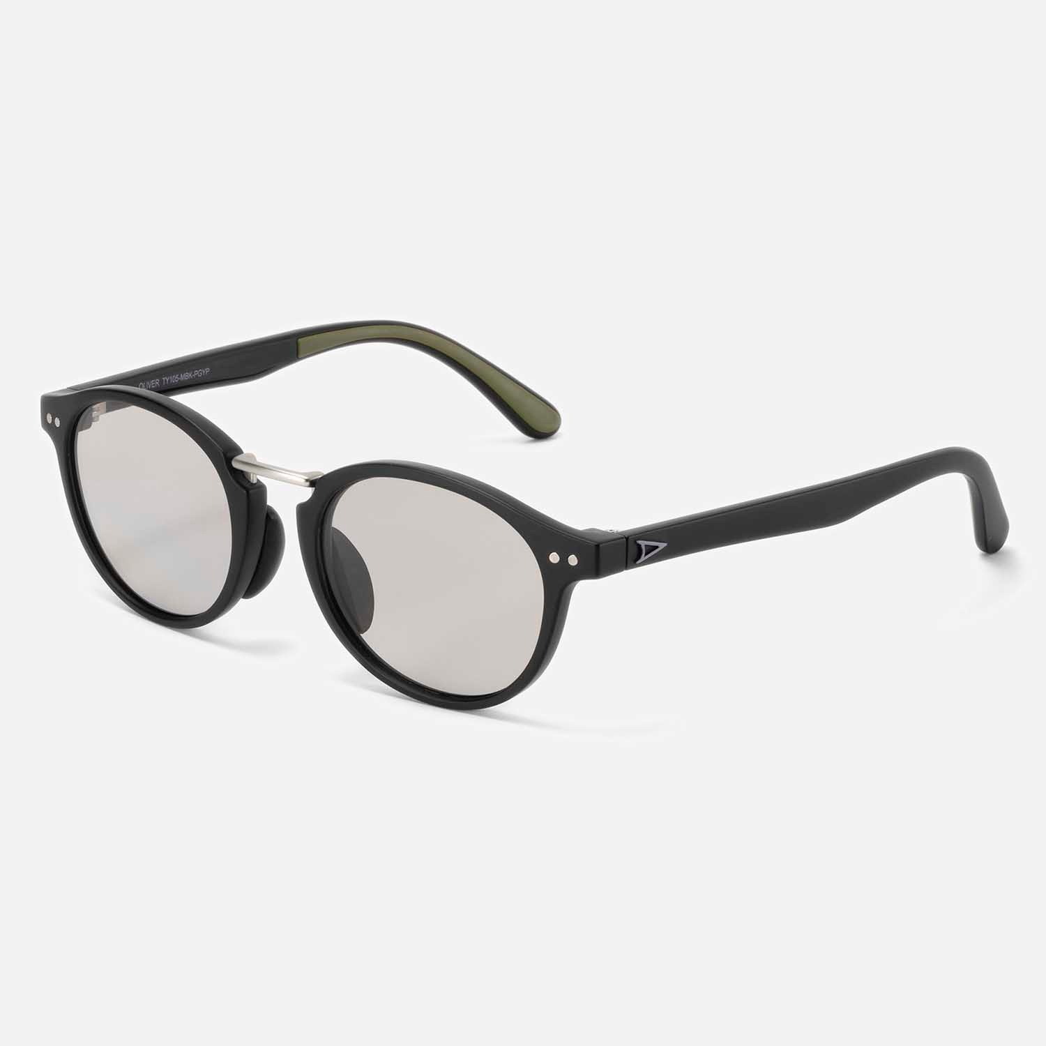 TYMER タイマー サングラス OLIVER オリバー Matte Black / Photochromic Grey Polarized 偏光調光レンズ