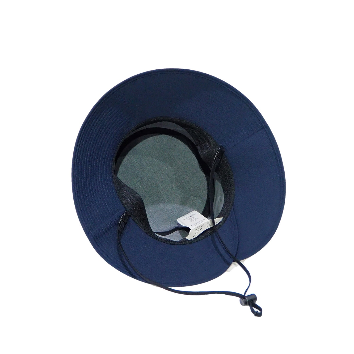 STUDIO NICHOLSON スタジオニコルソン RISSO/BONDED COTTON WIDE BRIM HAT ハット DARK NAVY ダークネイビー