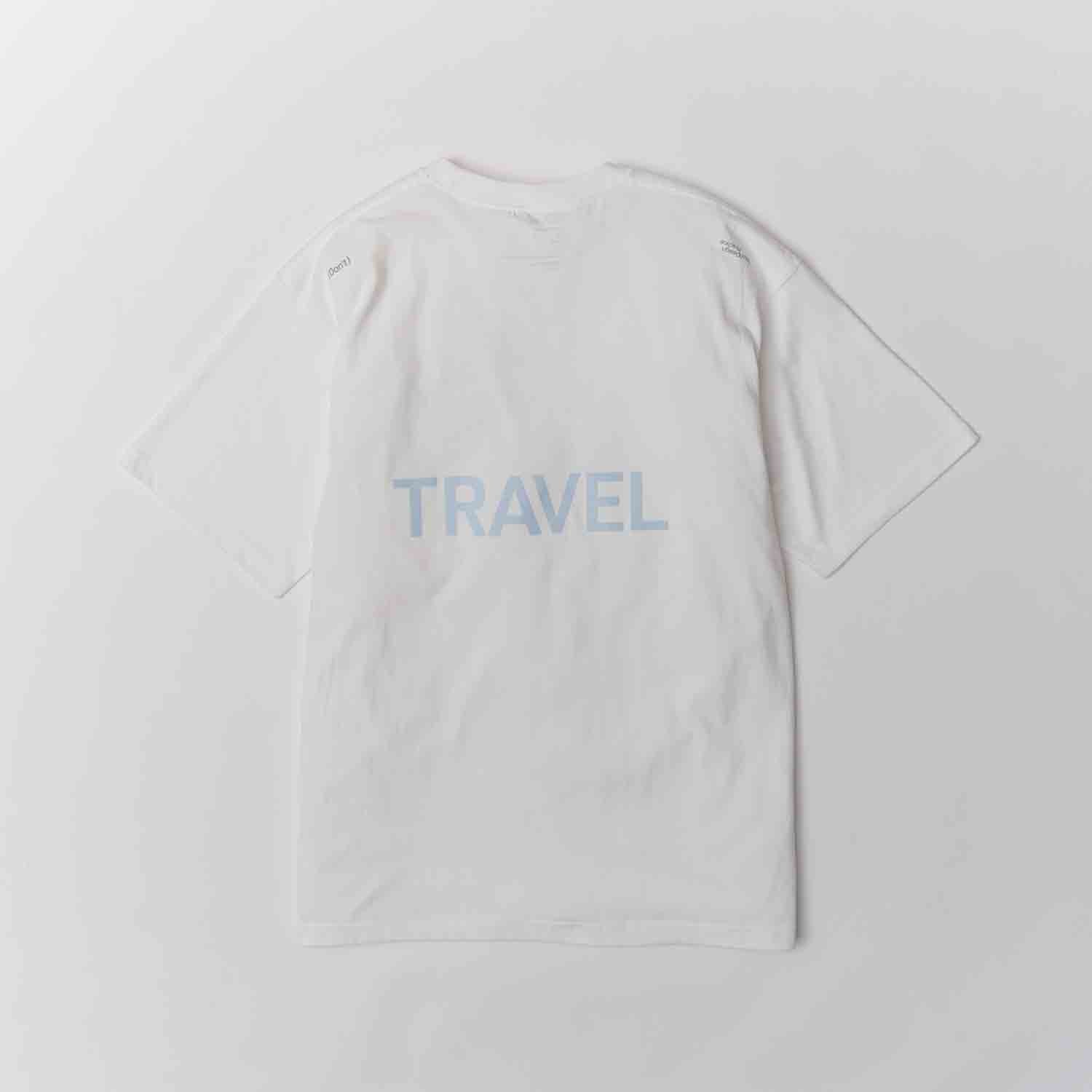 UNTRACE アントレース _176 グラフィックプリントTシャツ 123 ホワイト