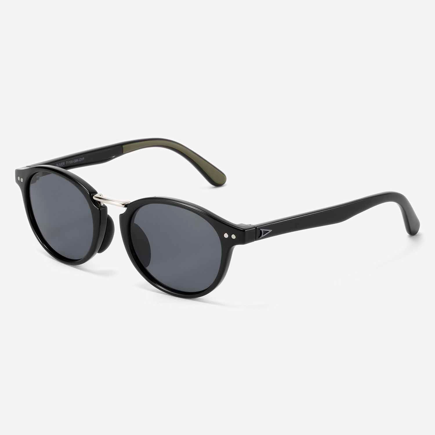 TYMER タイマー サングラス OLIVER オリバー Gloss Black / Grey Polarized 偏光レンズ
