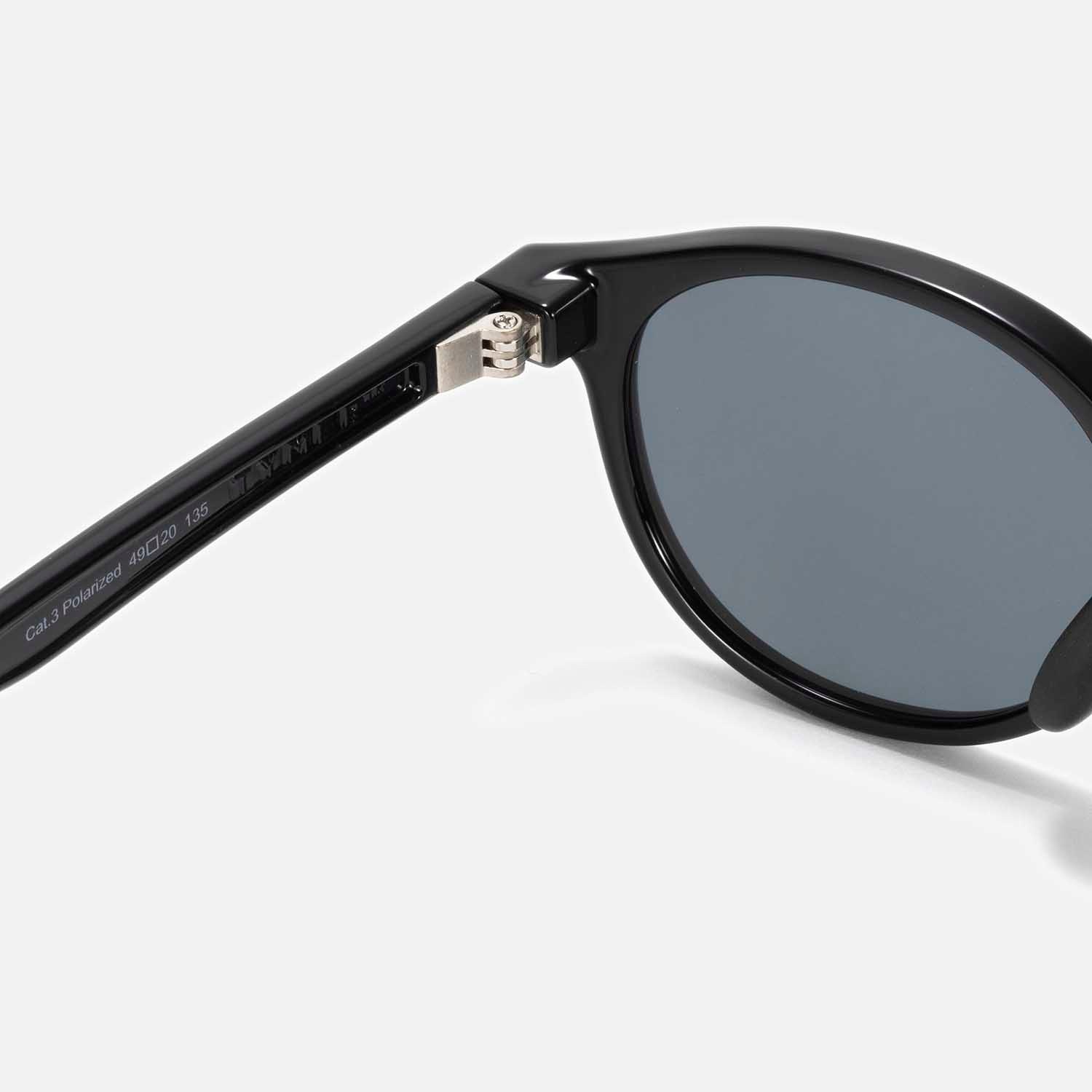 TYMER タイマー サングラス OLIVER オリバー Gloss Black / Grey Polarized 偏光レンズ