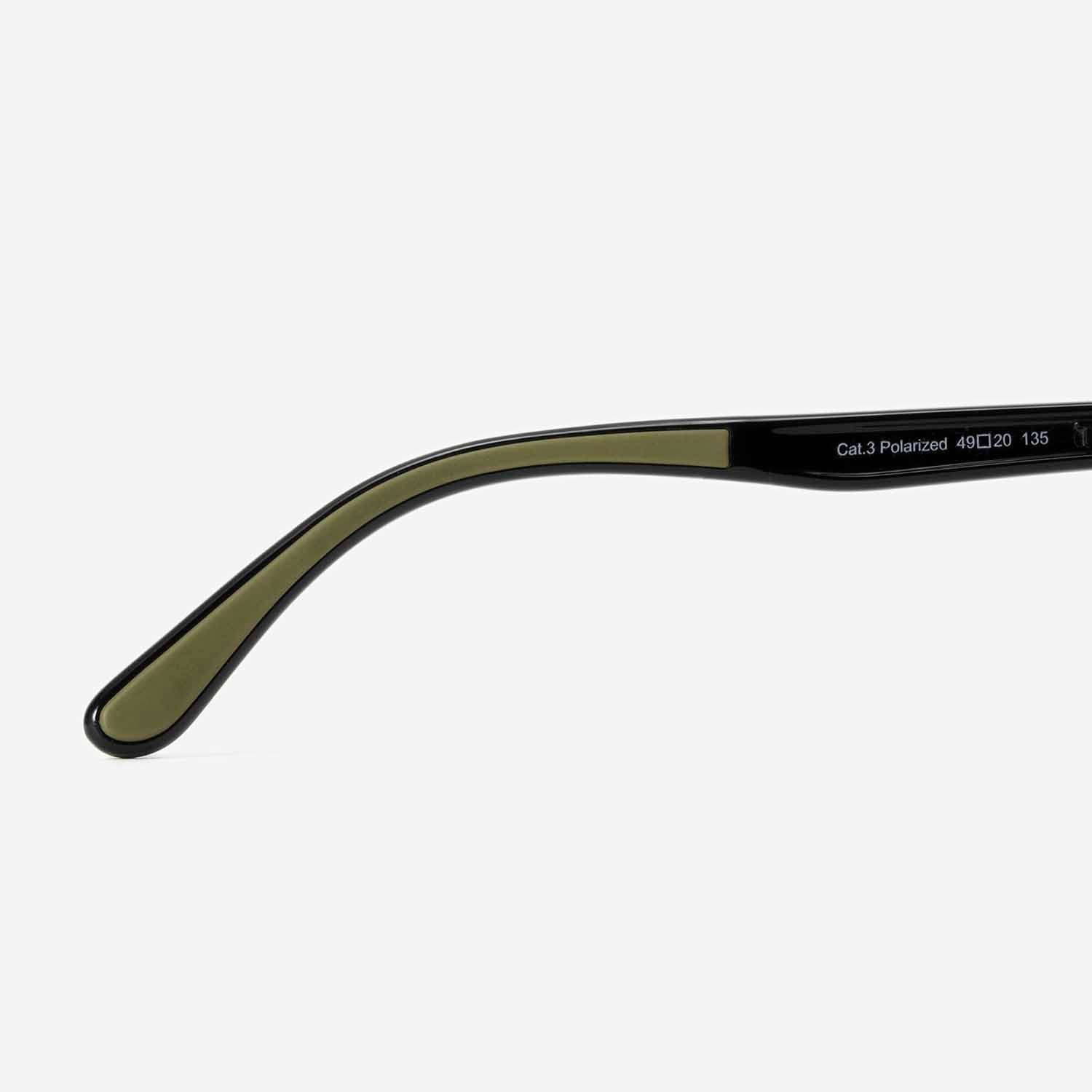 TYMER タイマー サングラス OLIVER オリバー Gloss Black / Grey Polarized 偏光レンズ