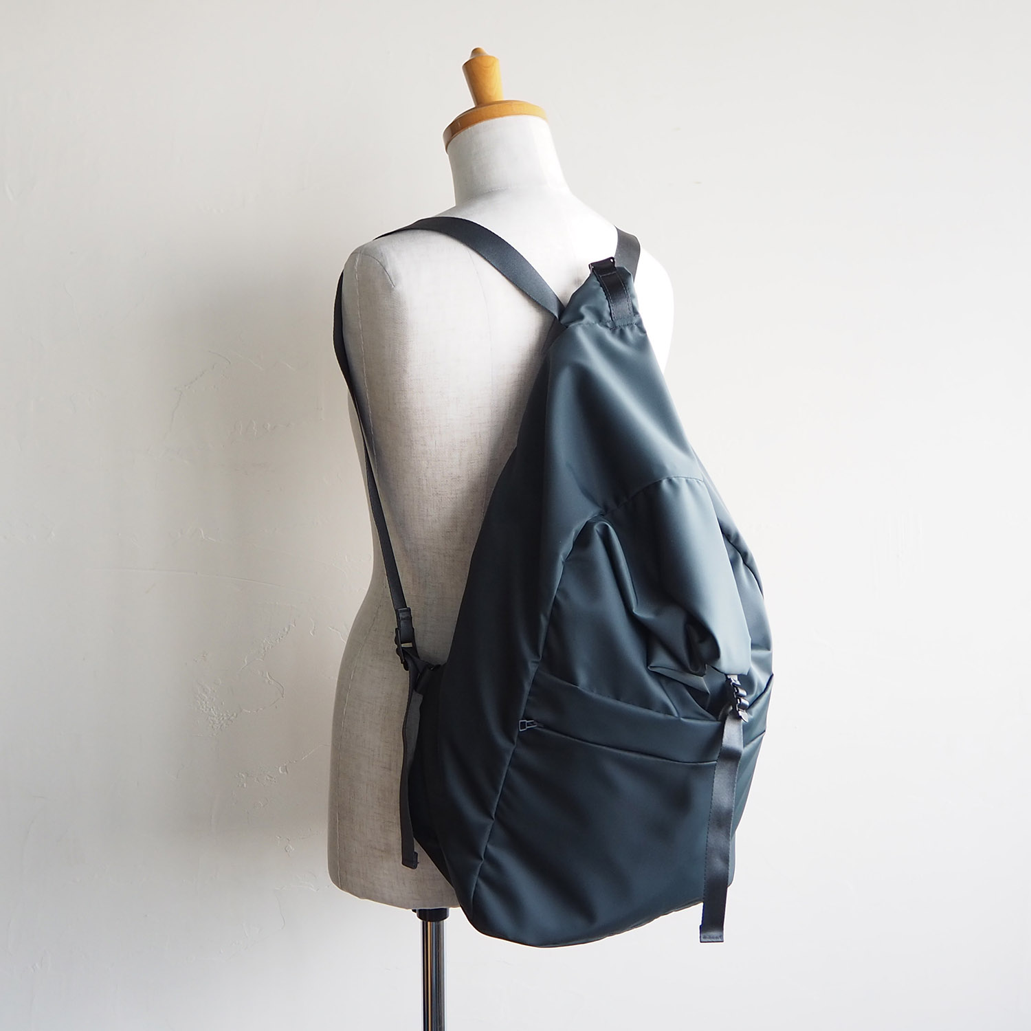 STUFF スタッフ LEAF LINE spring backpack No.2 ナイロンリュック (large) モスグレー