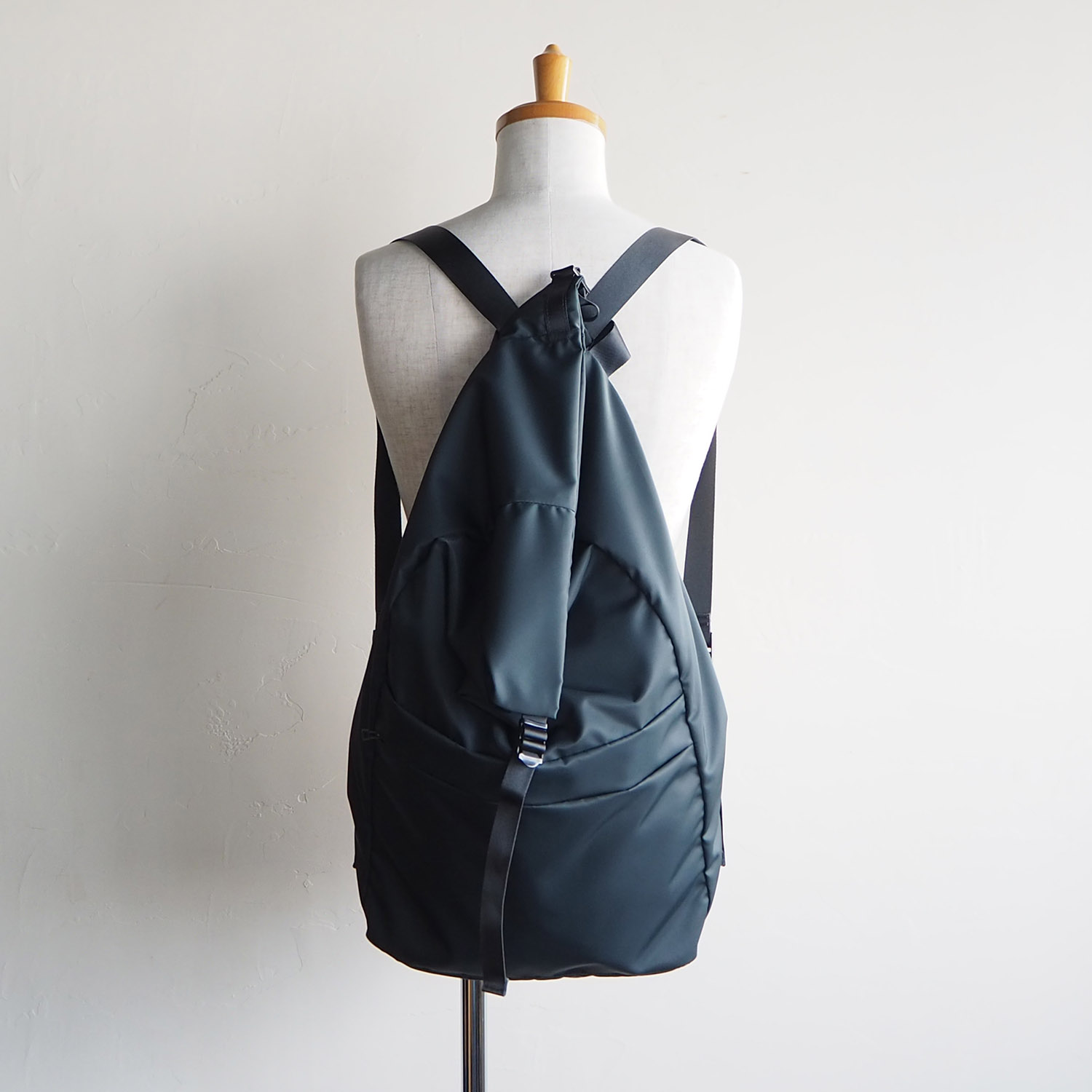 STUFF スタッフ LEAF LINE spring backpack No.2 ナイロンリュック (large) モスグレー