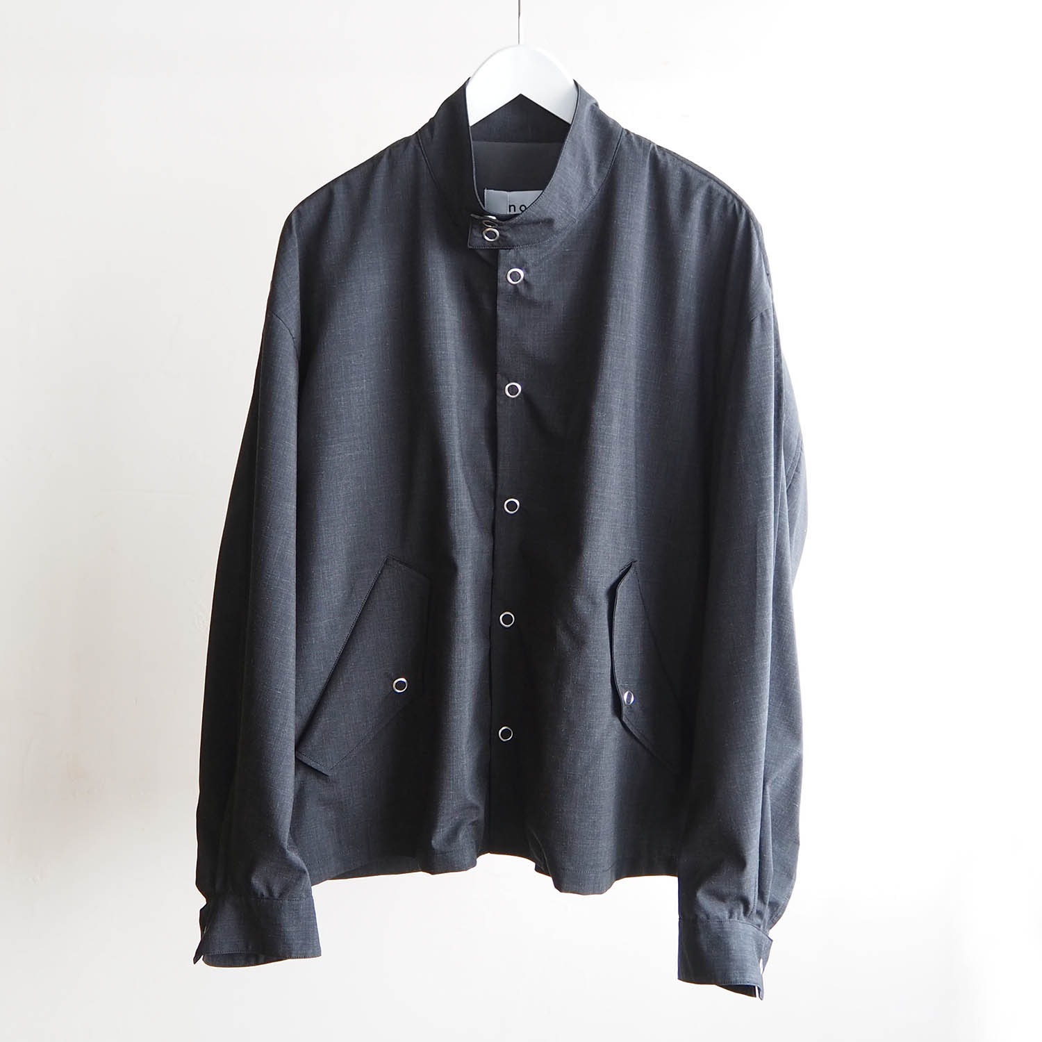 no. ナンバー DRIZZLER SHIRT JACKET ドリズラーシャツジャケット ブラック