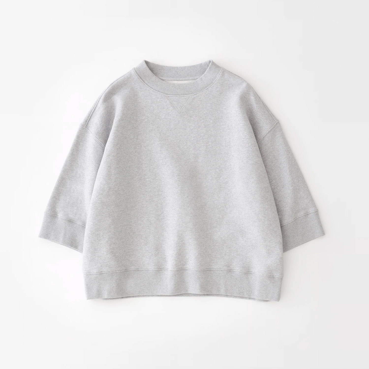 STUDIO NICHOLSON スタジオニコルソン WOMENS ウィメンズ BRAWN OVERSIZED JERSEY TEE オーバーサイズ半袖スウェット GREY MARL グレー