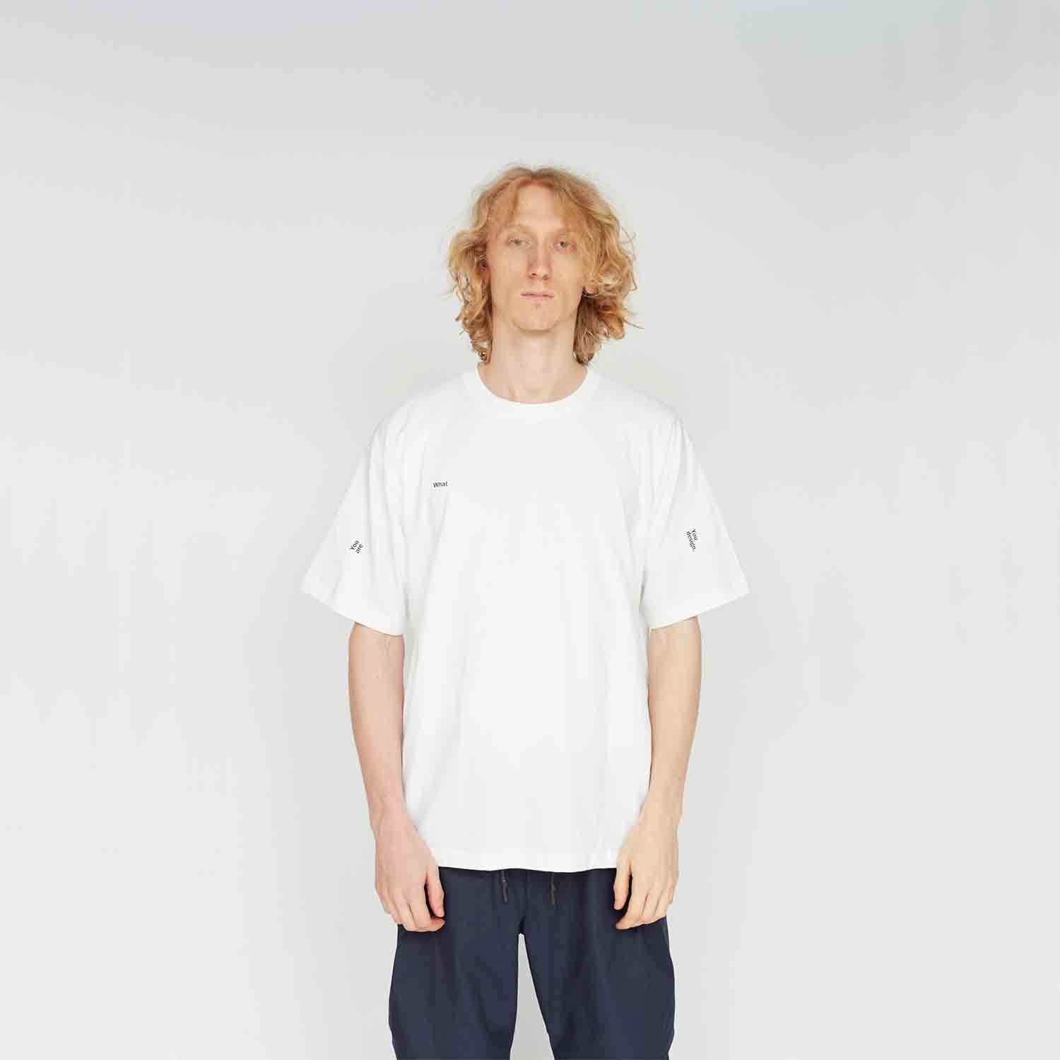 【希少・最初期モデル】UNTRACE アントレース 初期モデル　Tシャツ _177_White | Tee S/S_3 | Color:White【UNTRACE_アントレース】