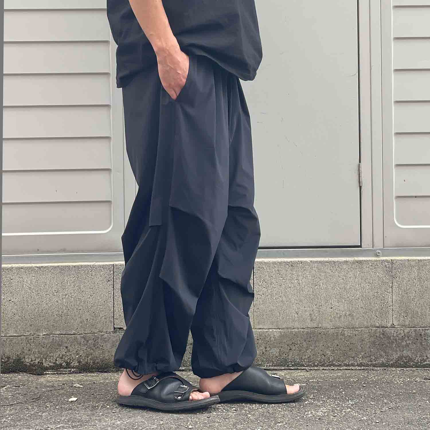 UNTRACE アントレース _163 フライトパンツ BLACK 2025AW COLLECTION新作