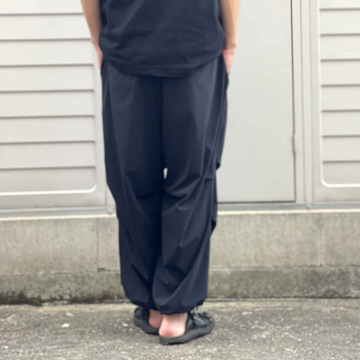 UNTRACE アントレース _163 フライトパンツ BLACK 2025AW COLLECTION新作