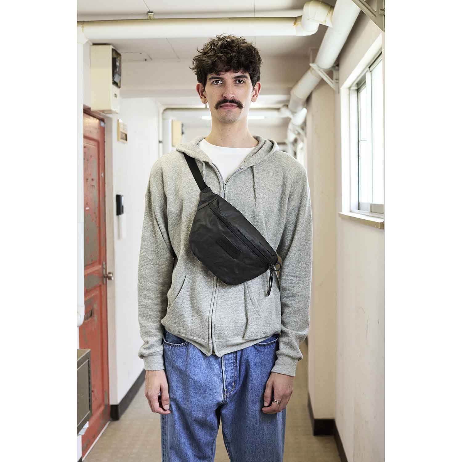 BAICYCLON by bagjack バイシクロンバイバッグジャック CL-03 BLACK2 WAIST BAG ウエストバッグ