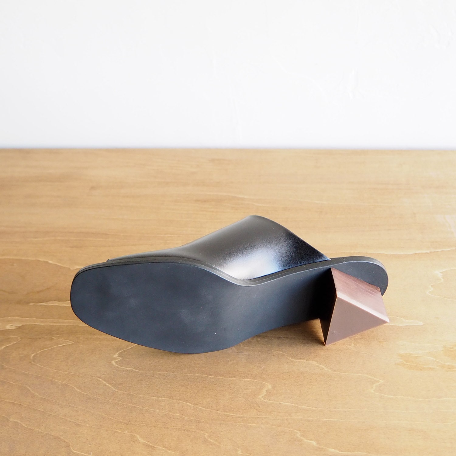 _Fot フォート triangle mules トライアングルミュールヒール