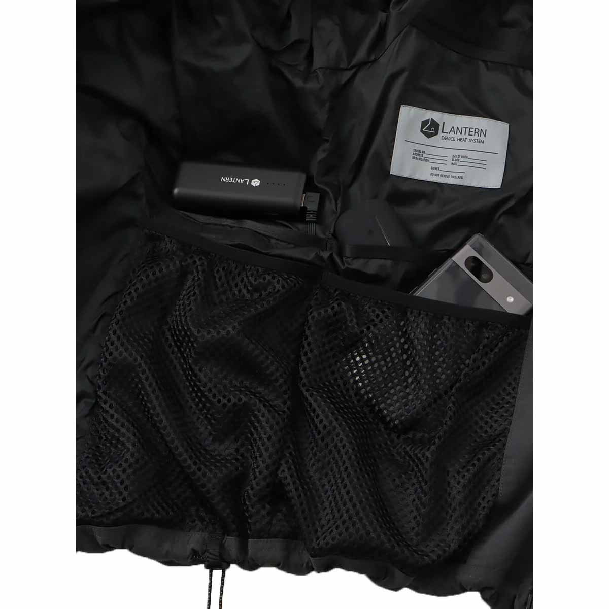 LANTERN ランタン HEATING HOODED BLOUSON ヒーティングフーデッド