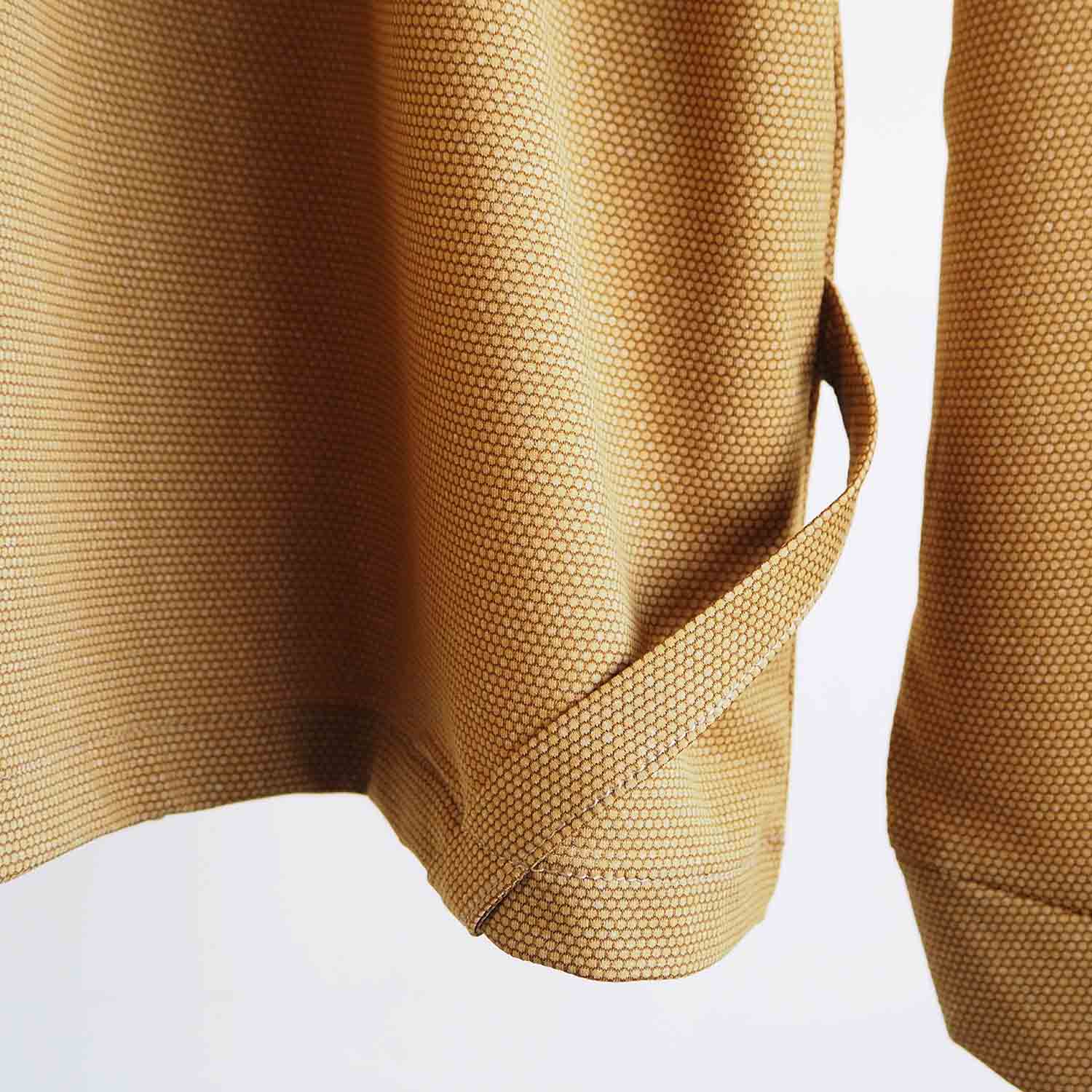 BUDO ブドー Mountain Passtop PULLOVER マウンテンパストップロングスリーブ yellow ocher イエローオーカー