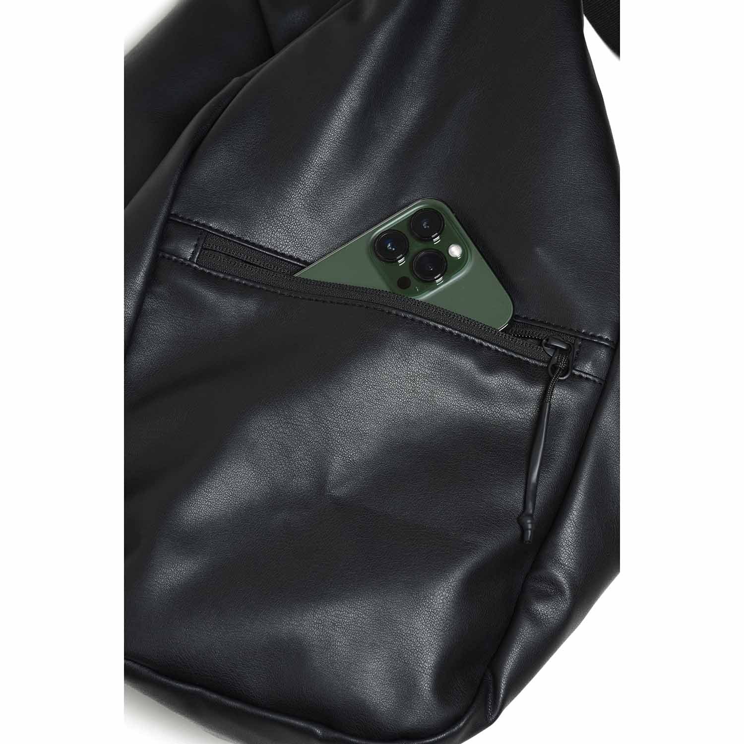 BAICYCLON by bagjack バイシクロンバイバッグジャック BCL-115(LE) SHOULDER BAG ショルダーバッグ Black SYNTHETIC LEATHER