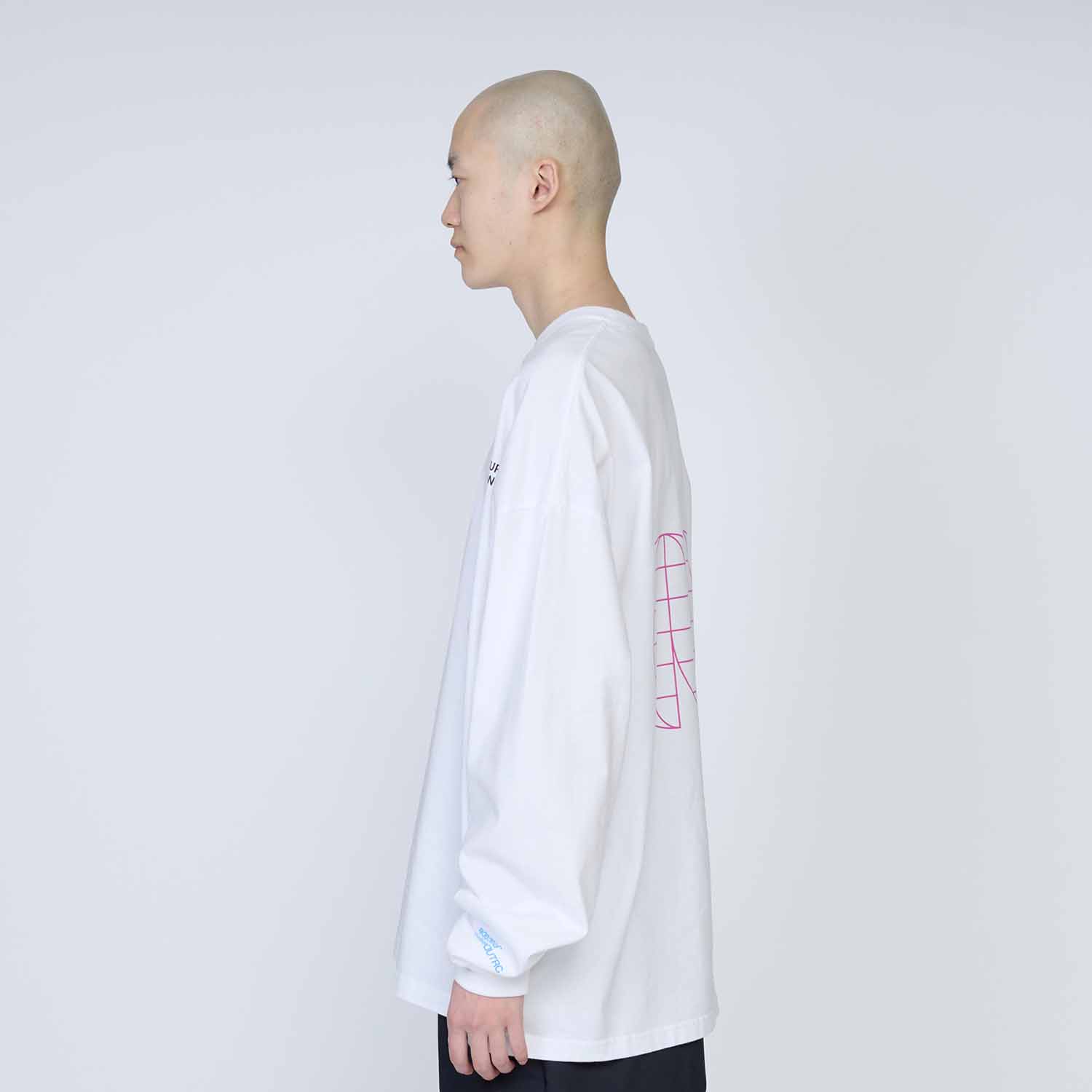 UNTRACE アントレース _213 グラフィックプリントロングスリーブ