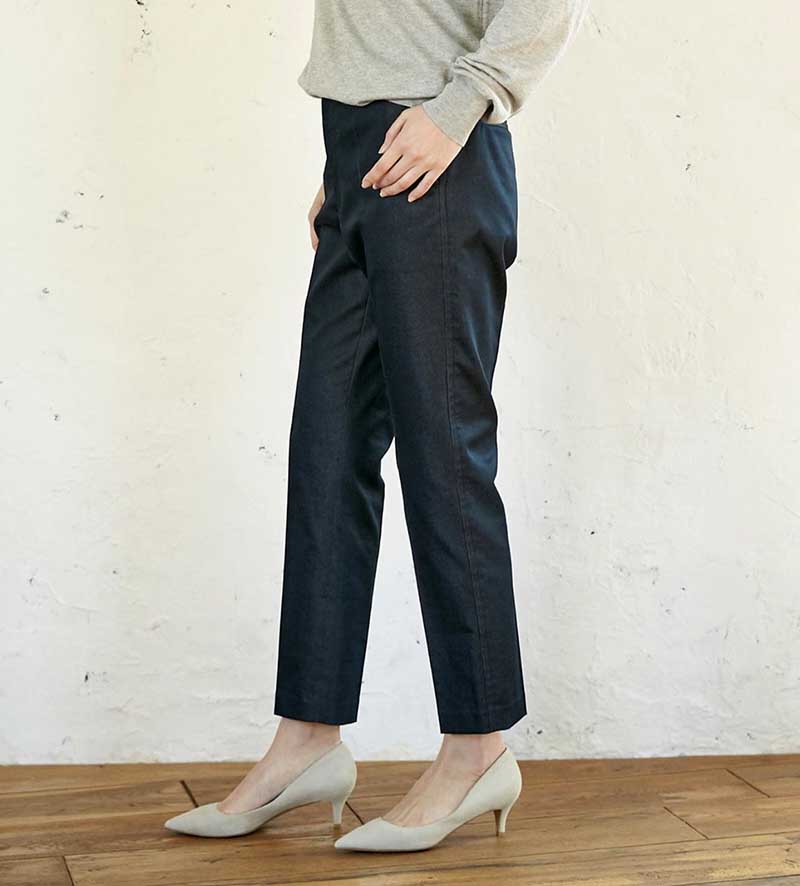 ANKLE WOMEN アンクル丈スリムテーパードパンツ ウィメンズ