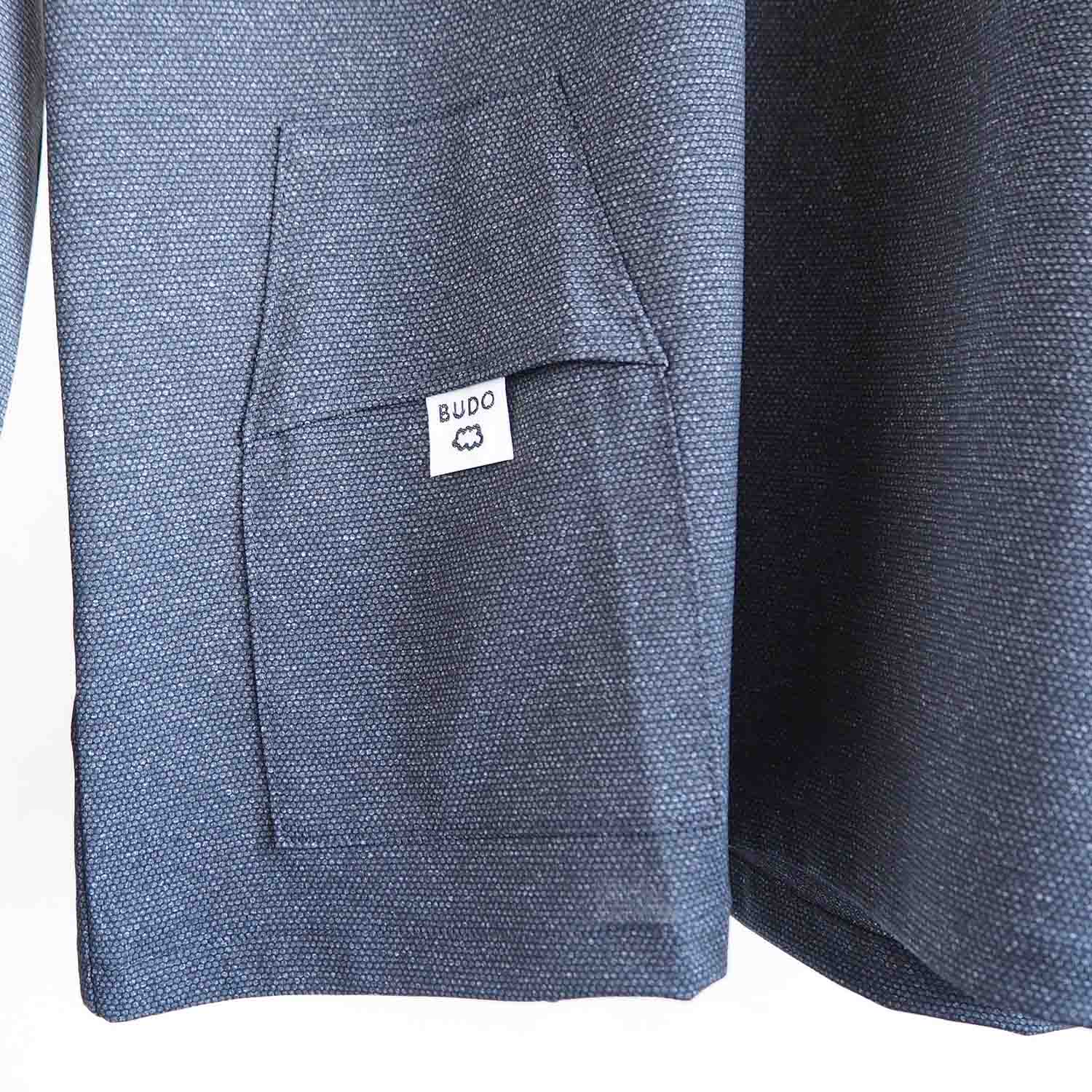 BUDO ブドー Mountain Passtop PULLOVER マウンテンパストップロングスリーブ black charcoal ブラックチャコール