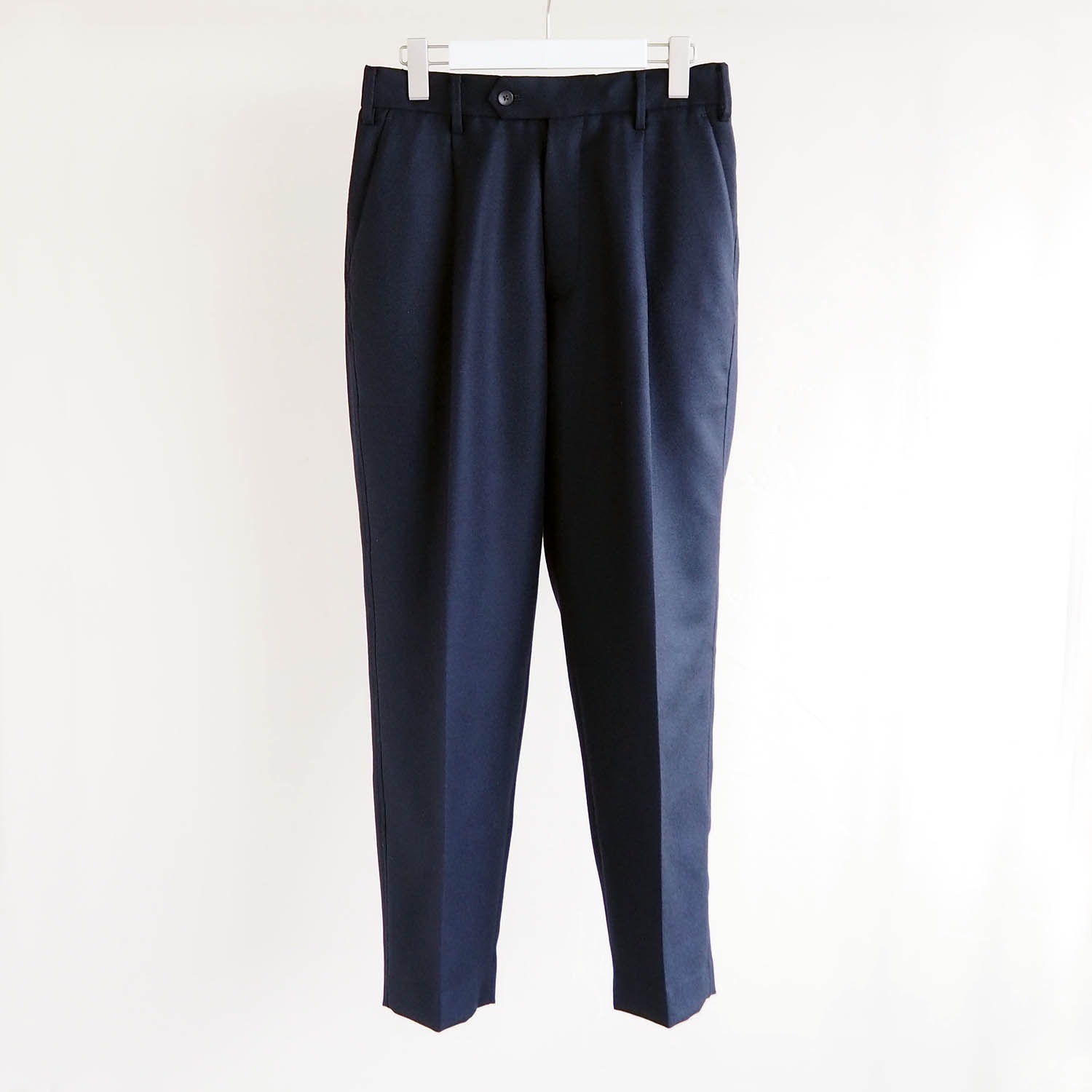 FANTASTICDAYS ファンタスティックデイズ 1PSLACKS 1プリーツスラックス ネイビー