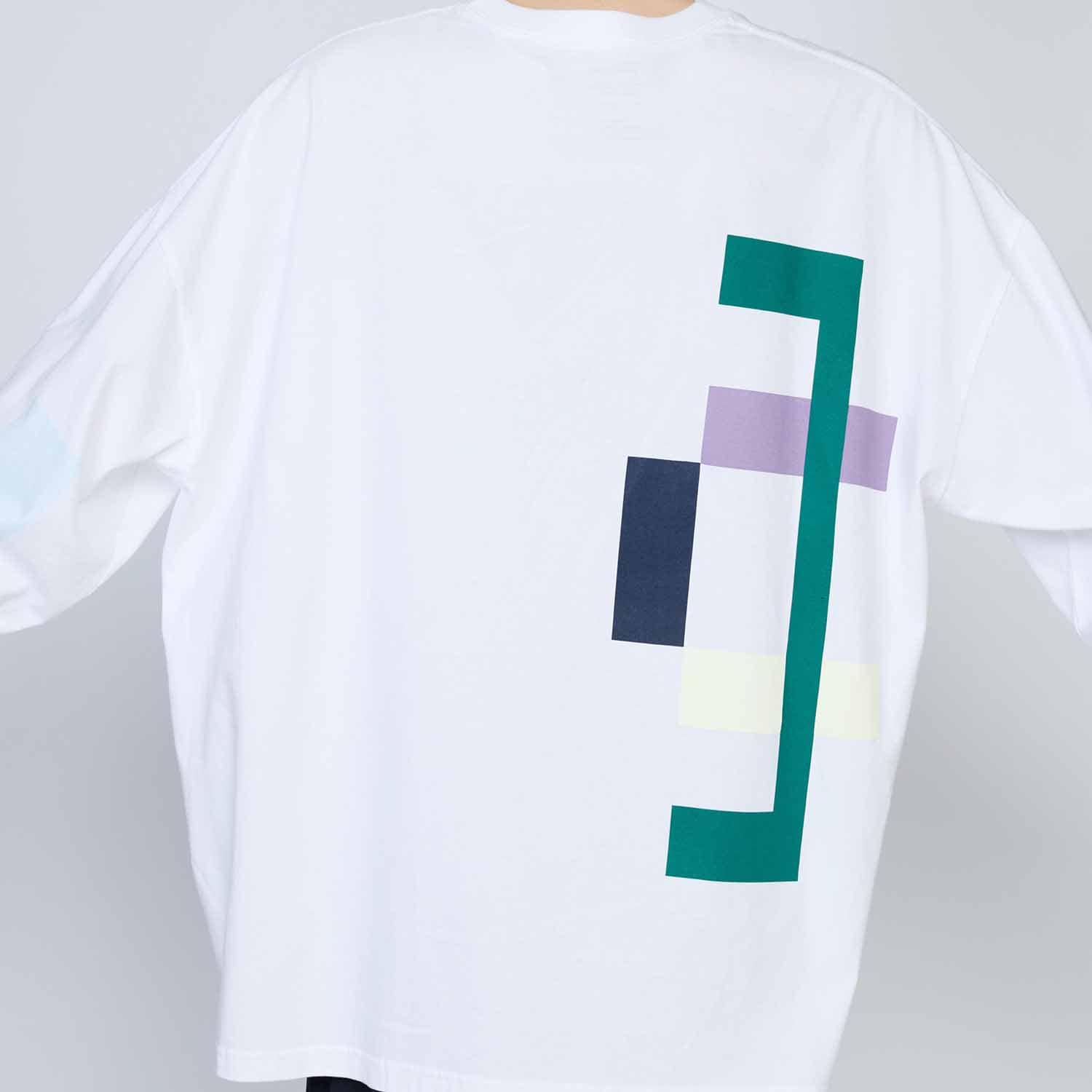 Untrace 長袖シャツ ホワイト UNTRACE アントレース】L/S Graphic tee _2 長袖Tシャツ 公式