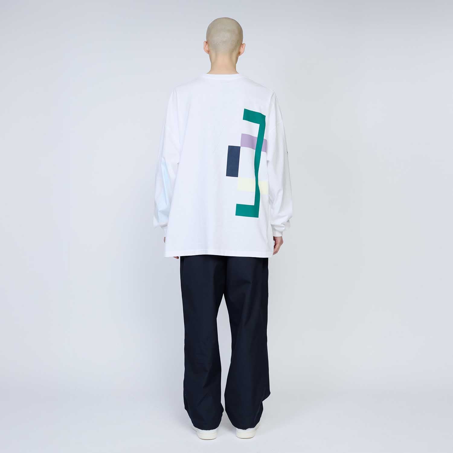 UNTRACE アントレース _214 グラフィックプリントロングスリーブ