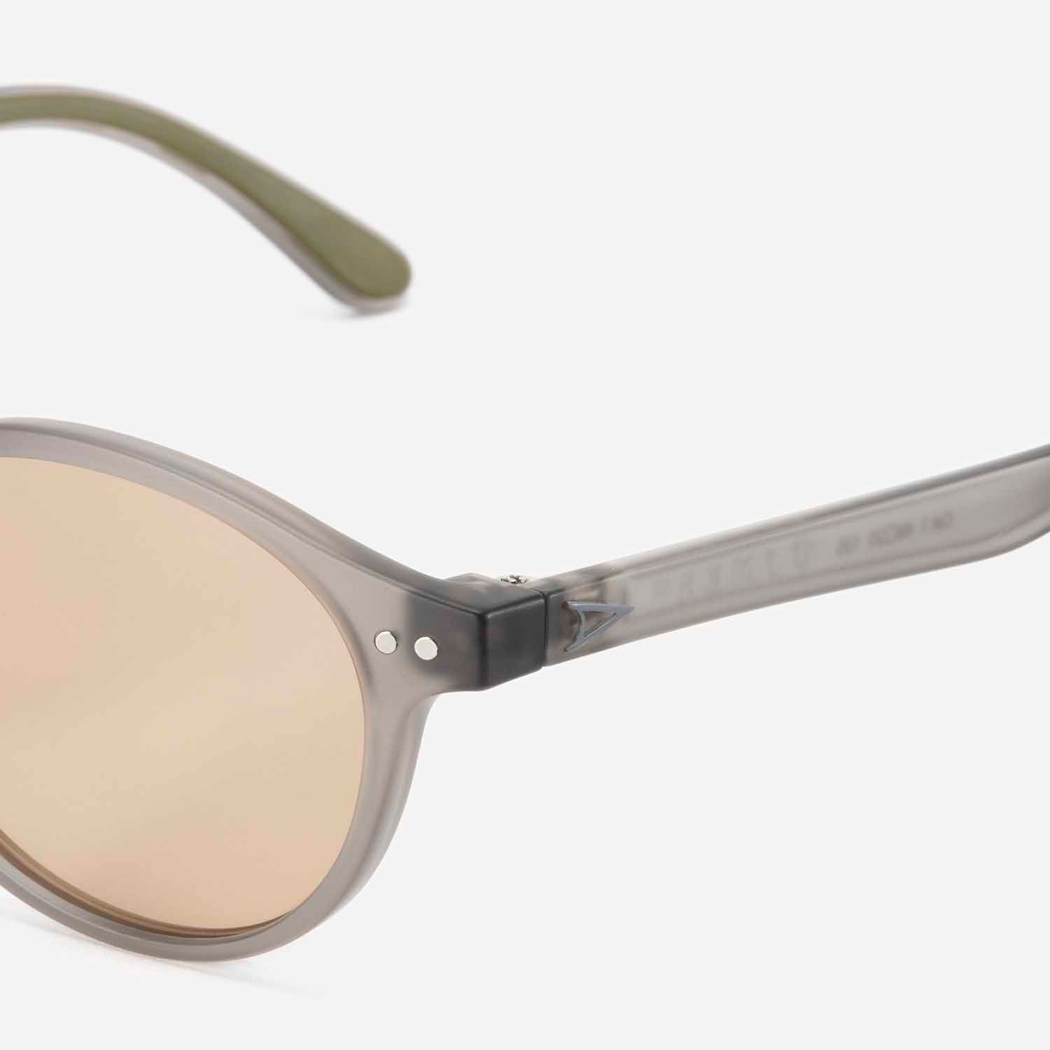 TYMER タイマー サングラス OLIVER オリバー Matt Clear Grey2 / Light Brown スタンダードレンズ