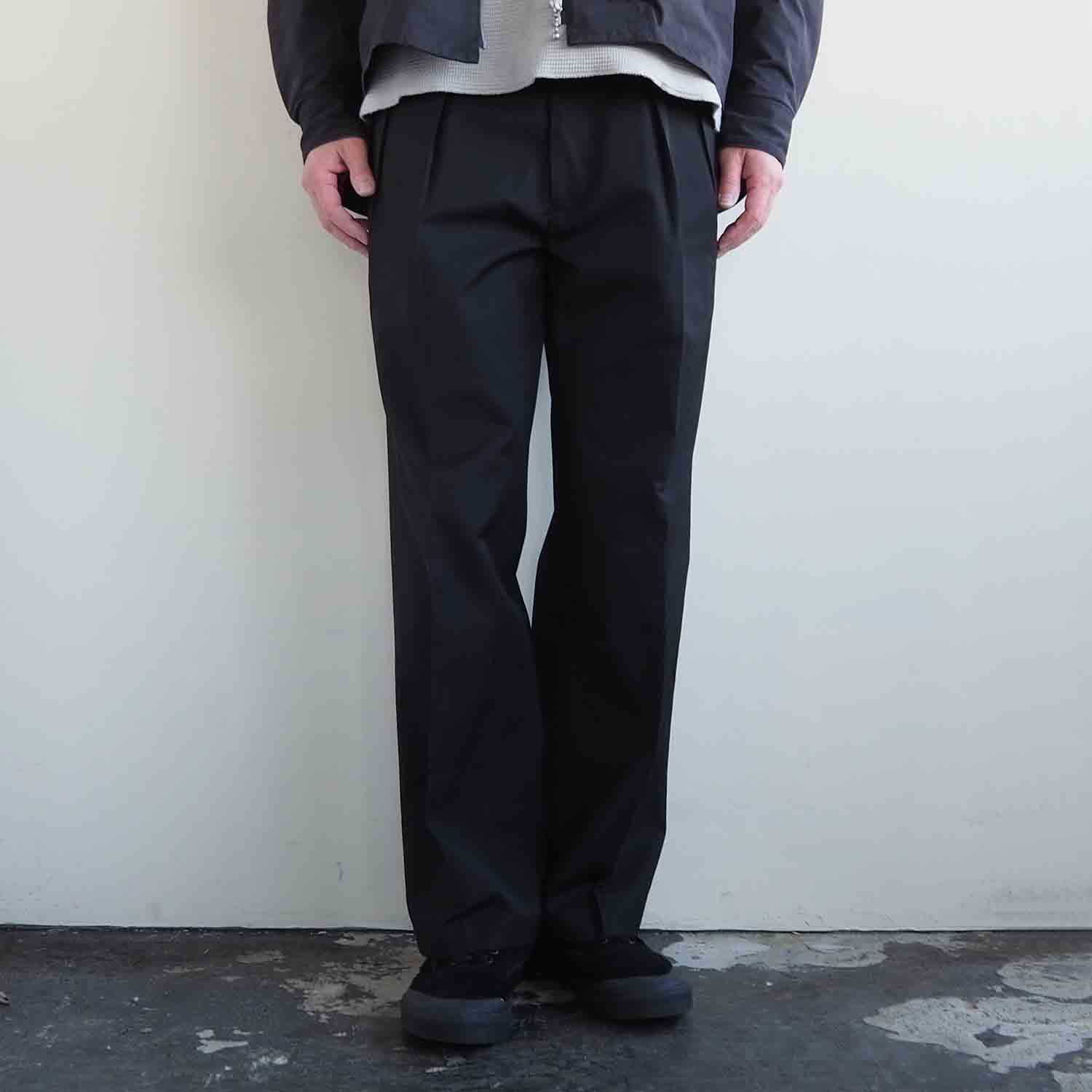 FANTASTICDAYS ファンタスティックデイズ ADJUST 2タックドスラックス ブラック