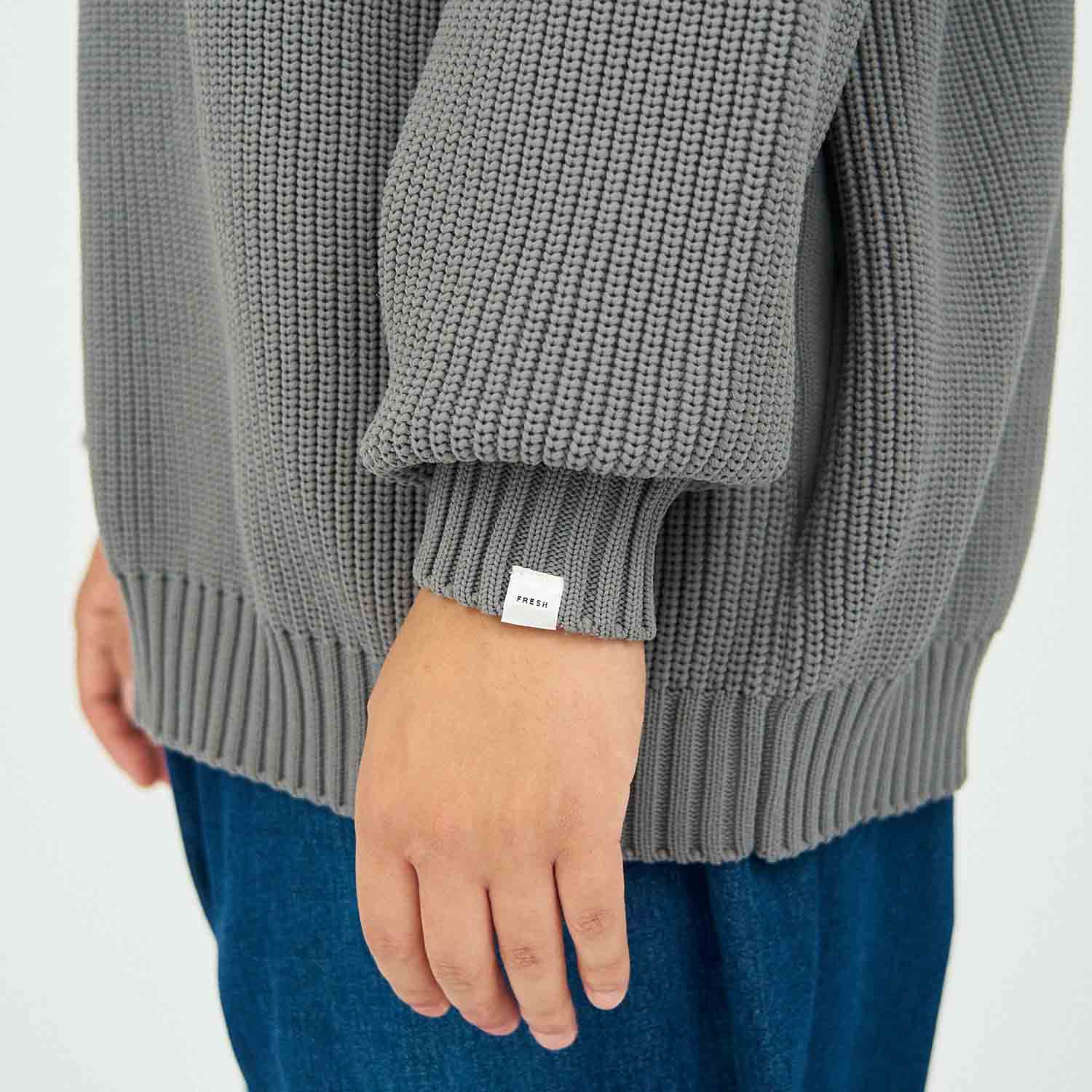 FreshService フレッシュサービス DELTA SLX CREW NECK KNIT