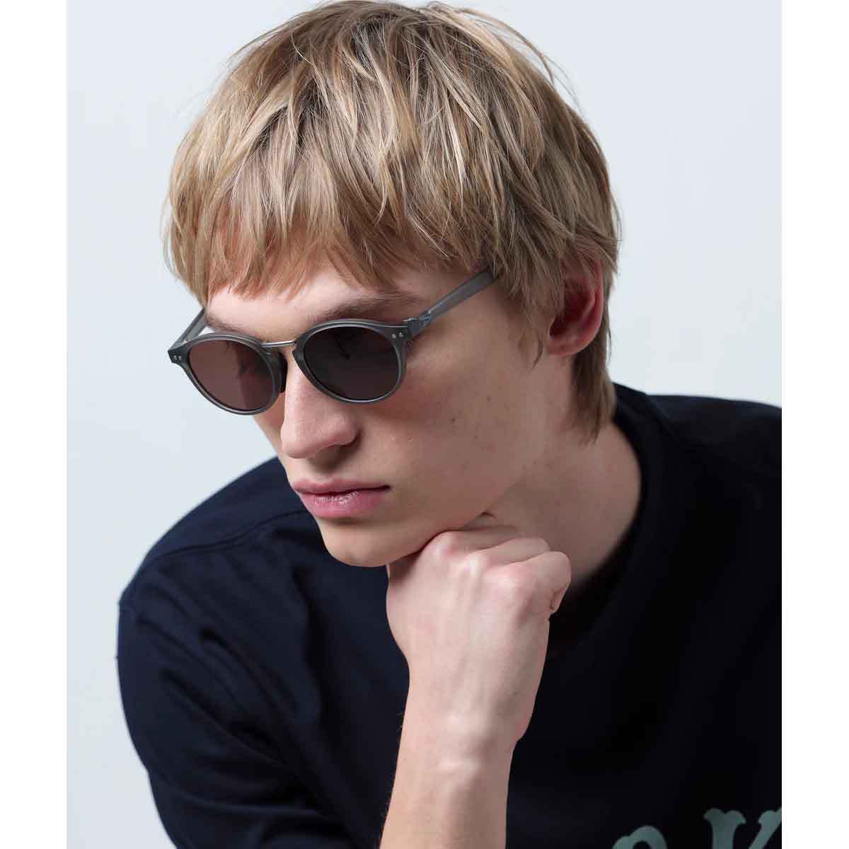 TYMER タイマー サングラス OLIVER オリバー Matt Clear Grey2 / Dark Brown スタンダードレンズ