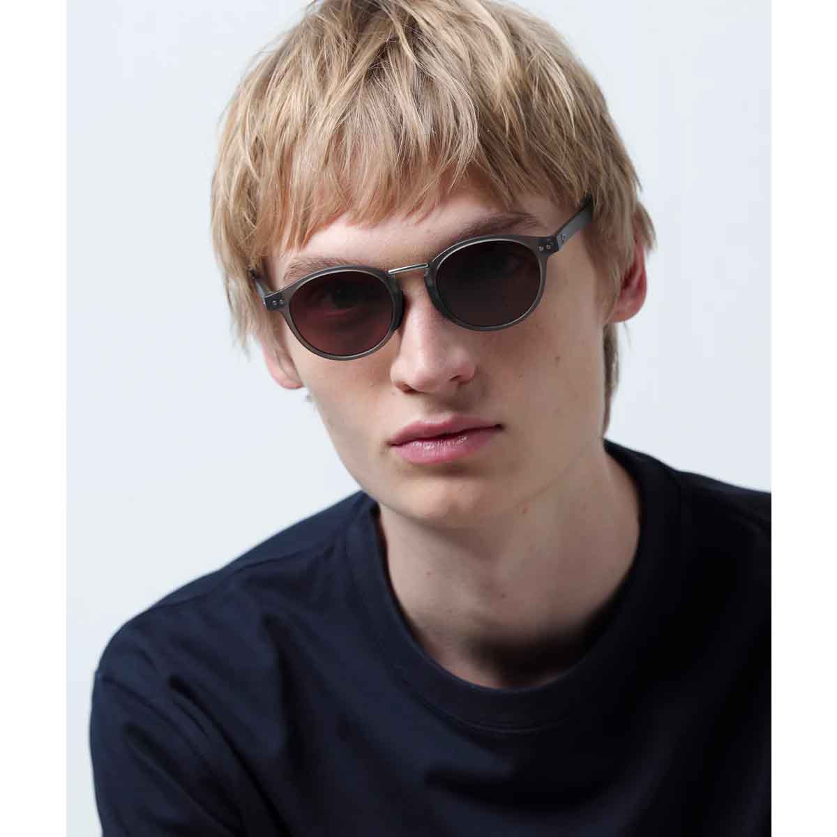 TYMER タイマー サングラス OLIVER オリバー Matt Clear Grey2 / Dark Brown スタンダードレンズ