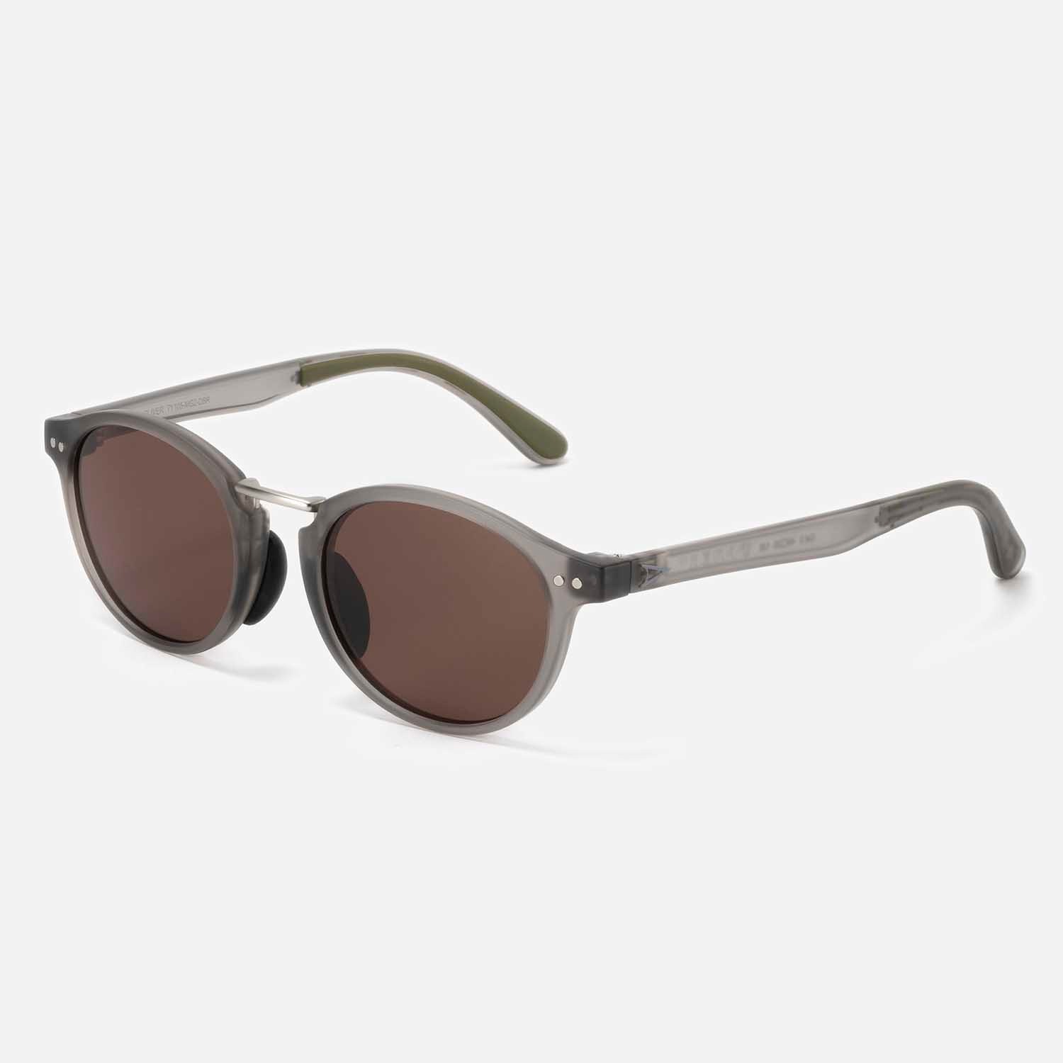 TYMER タイマー サングラス OLIVER オリバー Matt Clear Grey2 / Dark Brown スタンダードレンズ