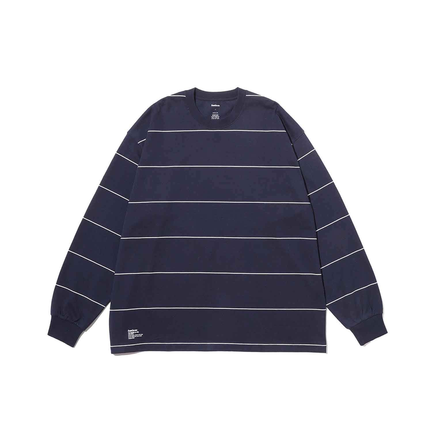 FreshService フレッシュサービス PIN BORDER L/S TEE ピンボーダーロングスリーブTシャツ NAVY×WHITE