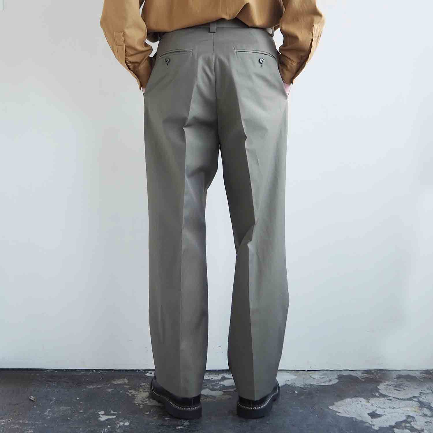 FANTASTICDAYS ファンタスティックデイズ ADJUST 2タックドスラックス オリーブ