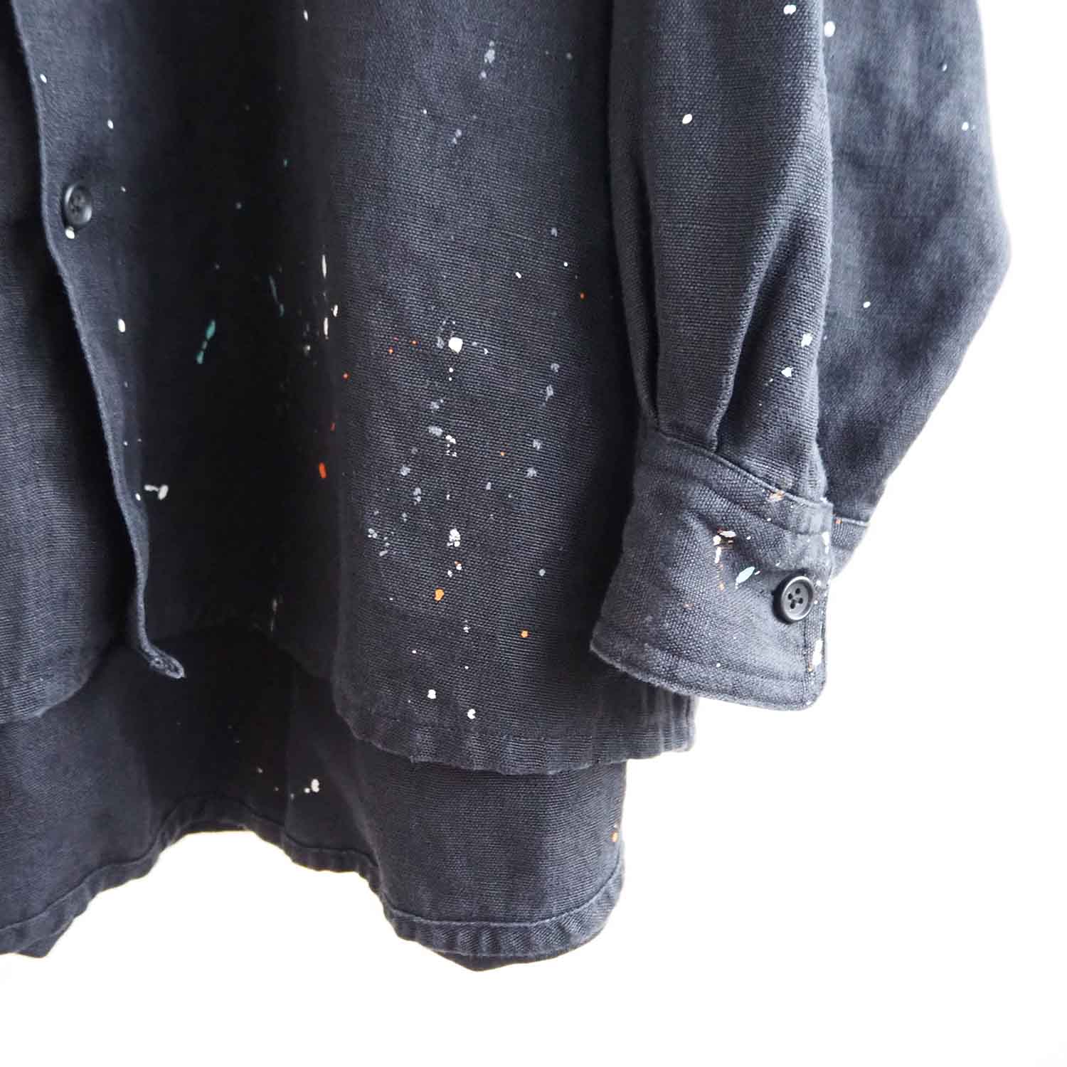 WELLDER × Naughty'Z Painting Field Hunting Jacket ペインティングフィールドハンティングジャケット BLACK