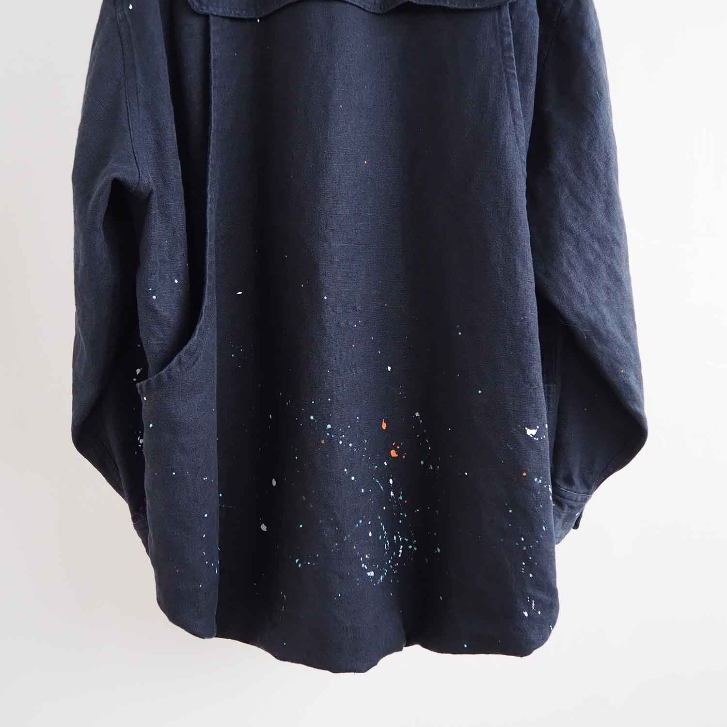 WELLDER × Naughty'Z Painting Field Hunting Jacket ペインティングフィールドハンティングジャケット BLACK