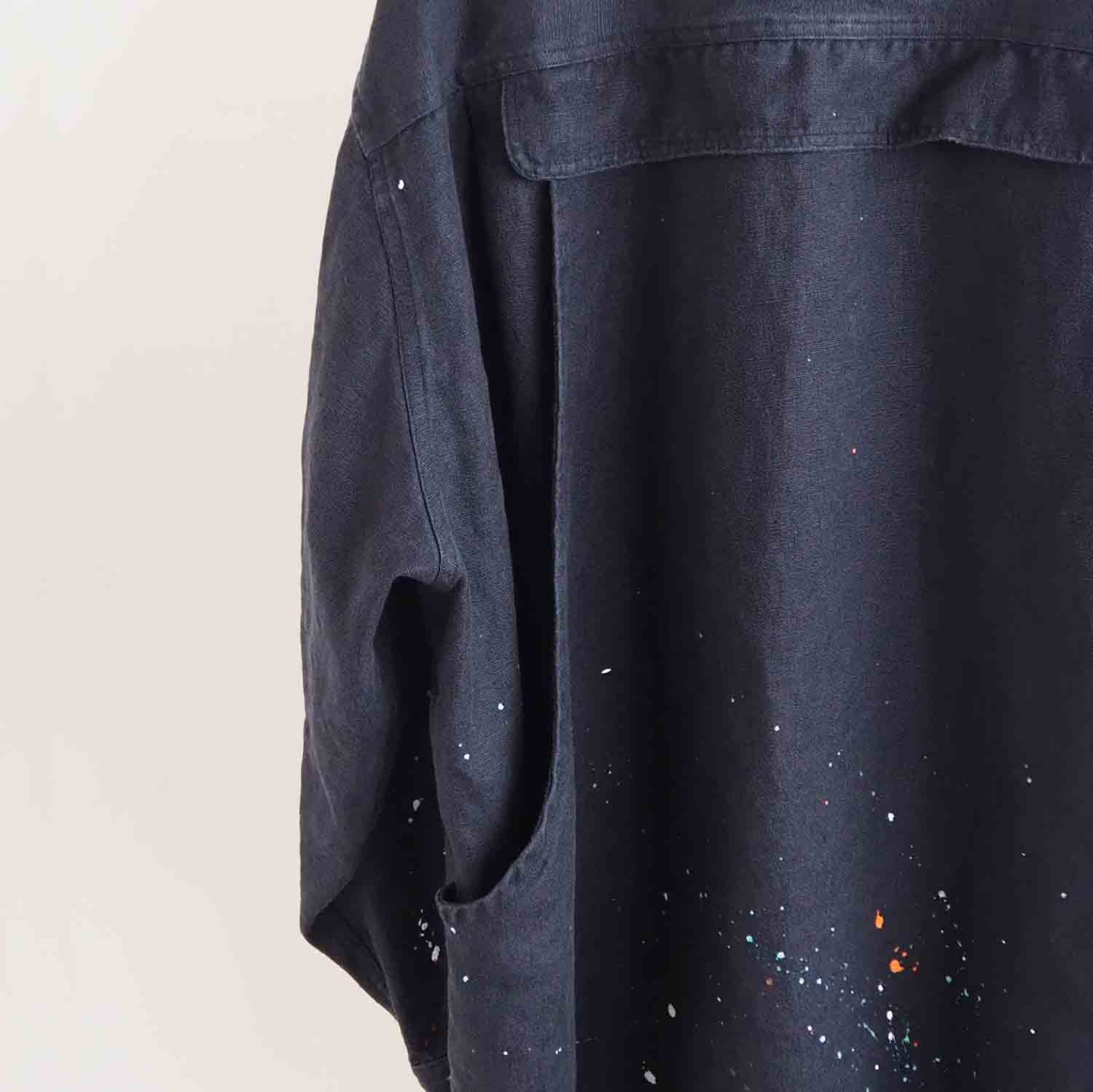 WELLDER × Naughty'Z Painting Field Hunting Jacket ペインティングフィールドハンティングジャケット BLACK