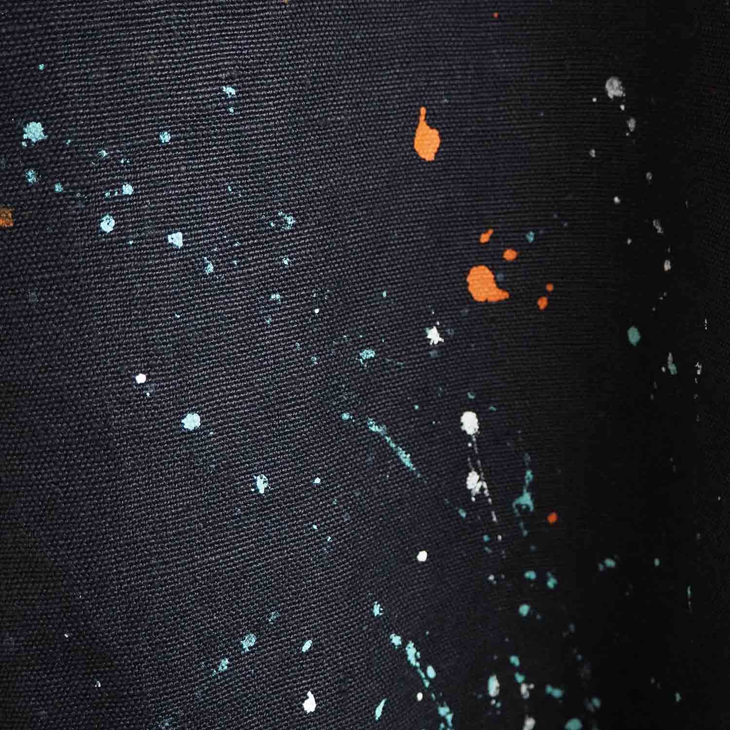 WELLDER × Naughty'Z Painting Field Hunting Jacket ペインティングフィールドハンティングジャケット BLACK