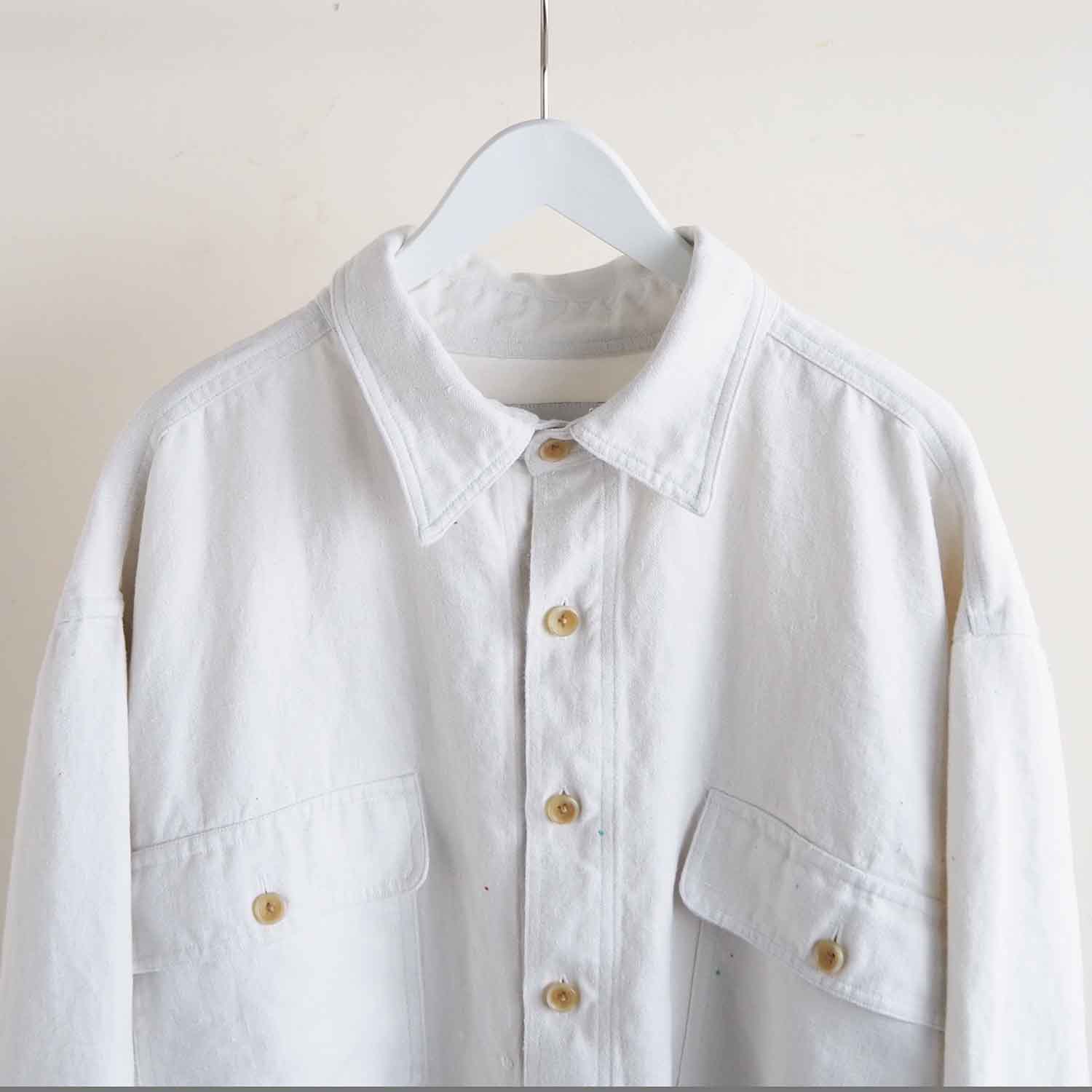 WELLDER × Naughty'Z Painting Field Hunting Jacket ペインティングフィールドハンティングジャケット OFF WHITE