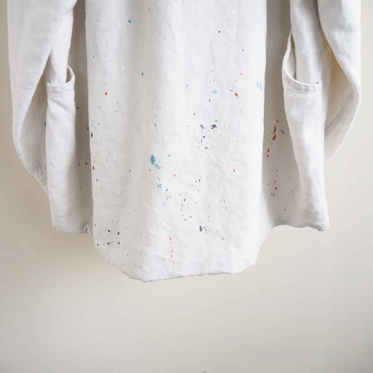WELLDER × Naughty'Z Painting Field Hunting Jacket ペインティングフィールドハンティングジャケット OFF WHITE