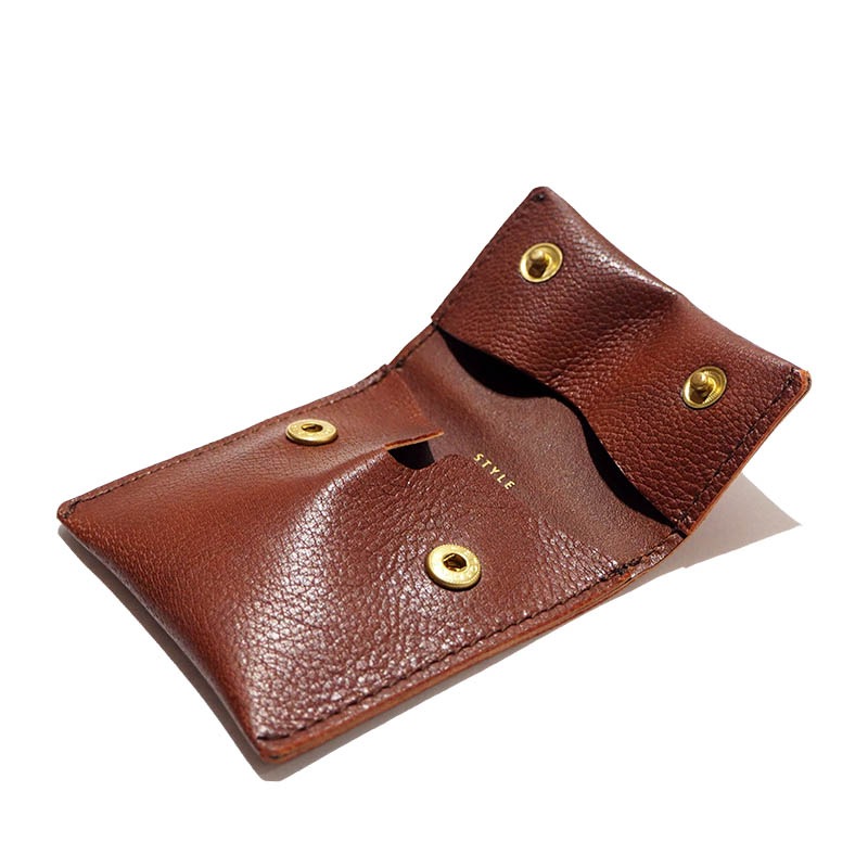 COIN PURSE / dark brown