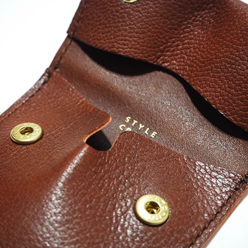 COIN PURSE / dark brown