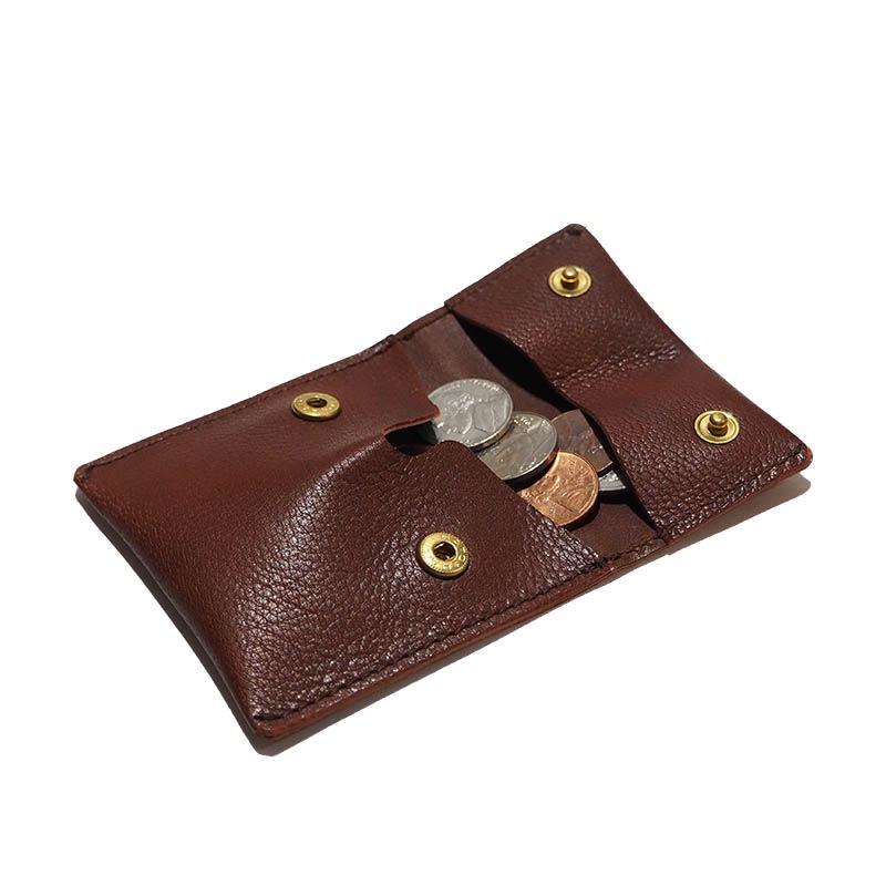 COIN PURSE / dark brown