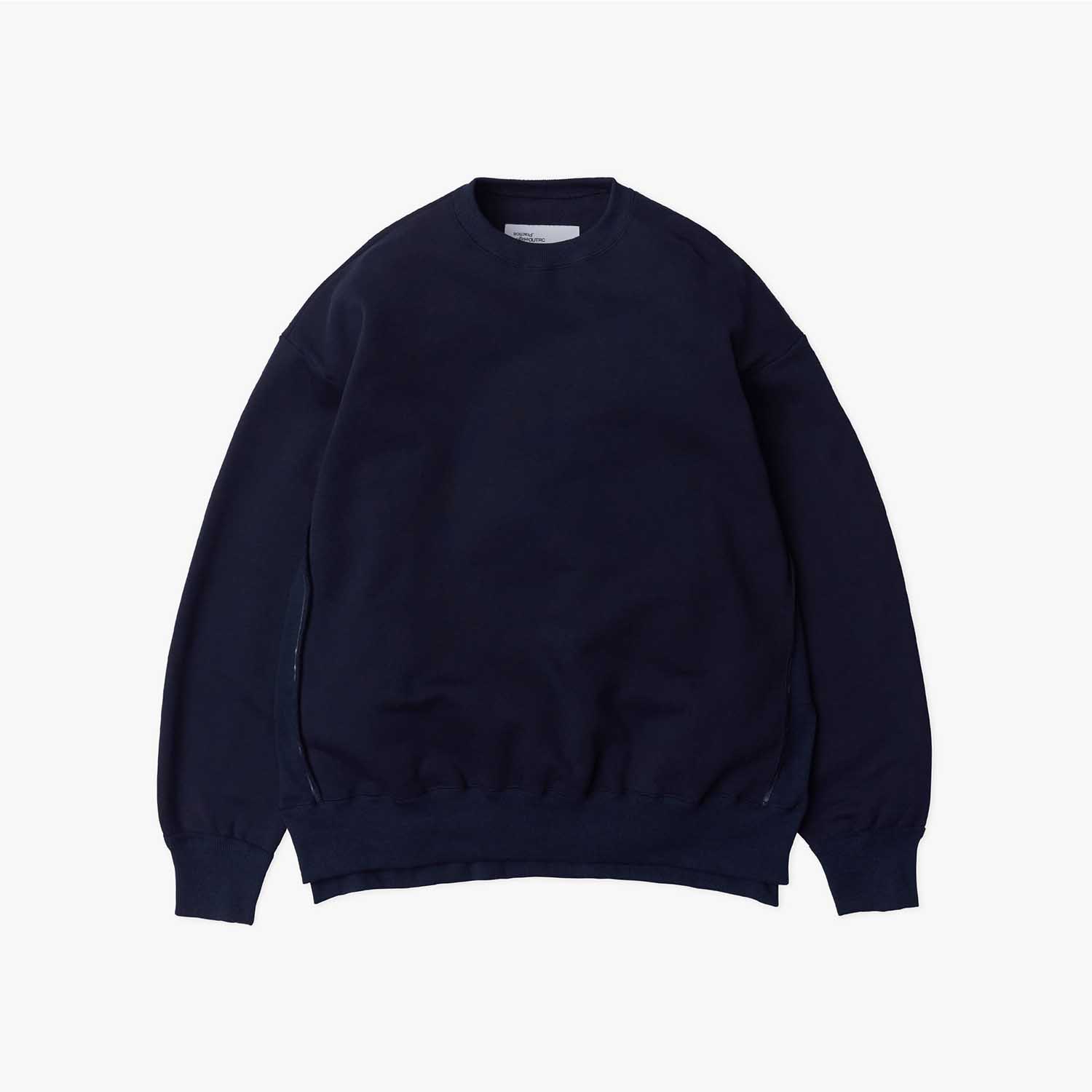 UNTRACE アントレース _210 クルーネックスウェット DARK NAVY
