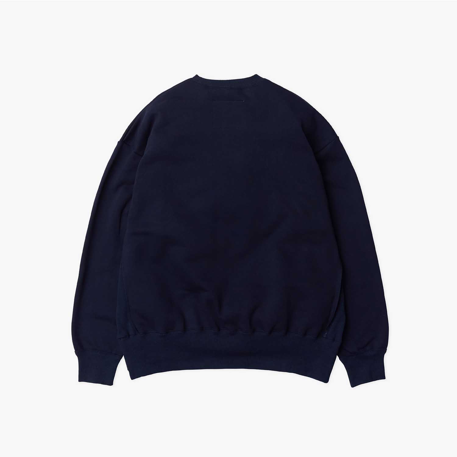 UNTRACE アントレース _210 クルーネックスウェット DARK NAVY