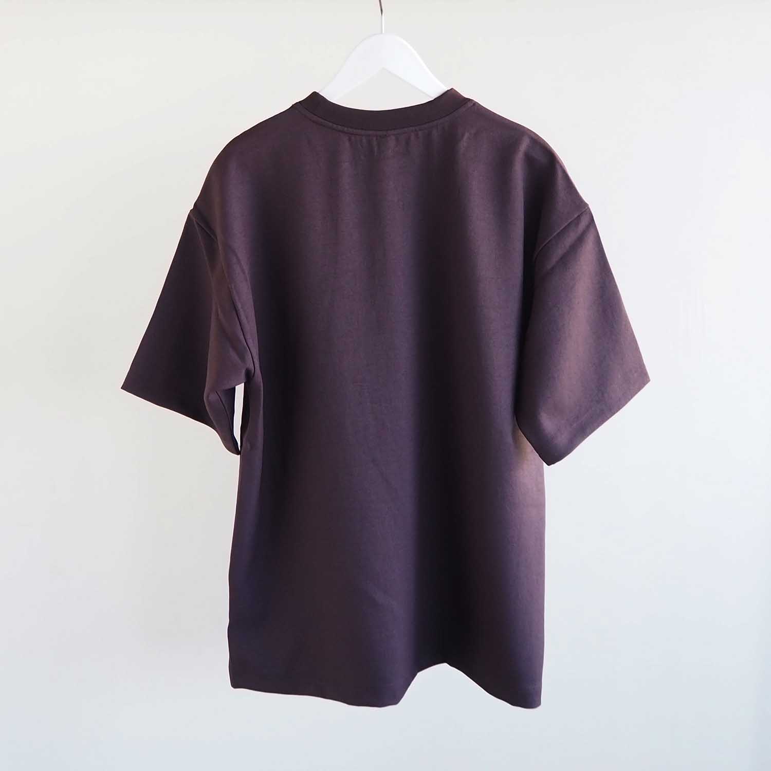 DESCENTE ALLTERRAIN I/O デサントオルテラインアイオー STRETCH TWILL H/S T-SHIRT ストレッチツイルハーフスリーブTシャツ ソイルブラウン