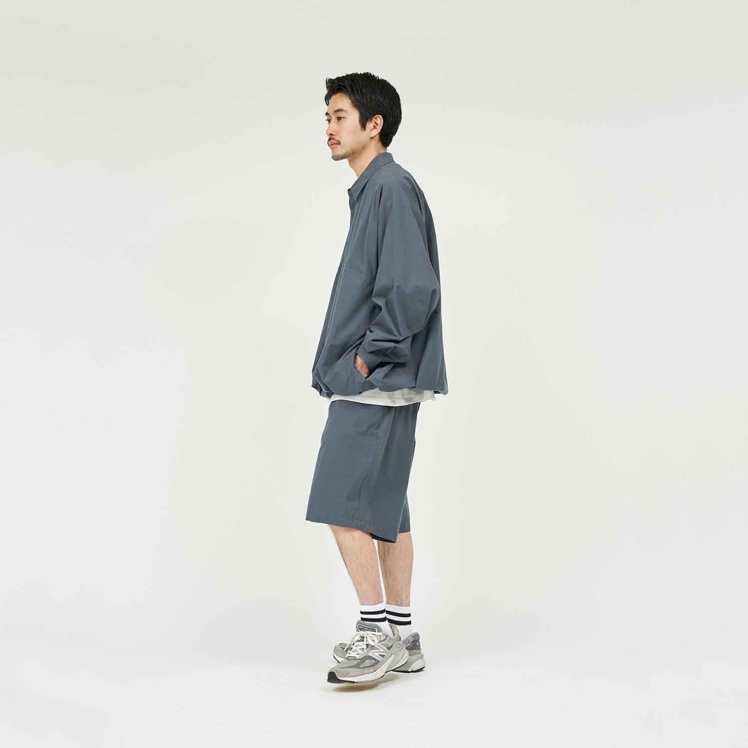 FreshService フレッシュサービス CRISP COTTON ANORAK L/S SHIRT