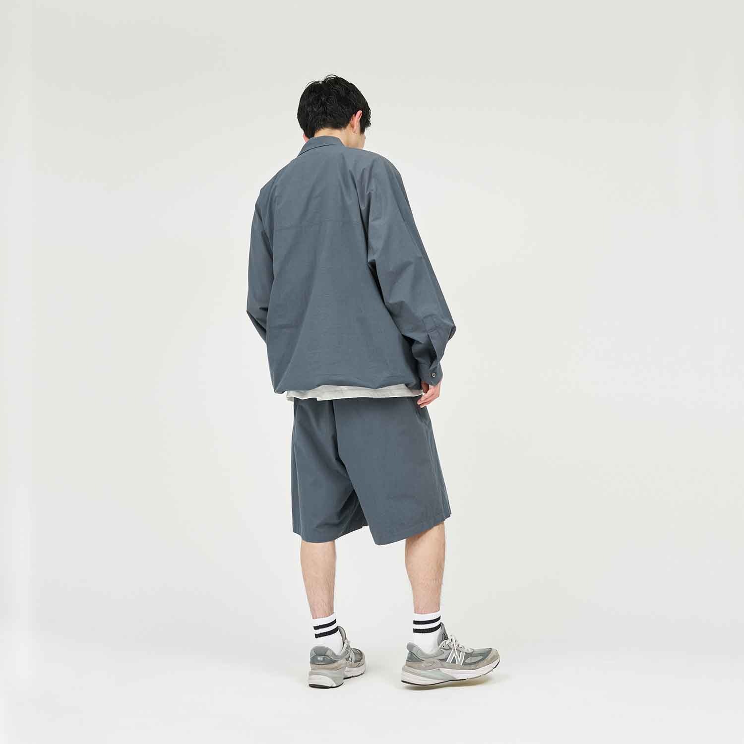 FreshService フレッシュサービス CRISP COTTON ANORAK L/S SHIRT