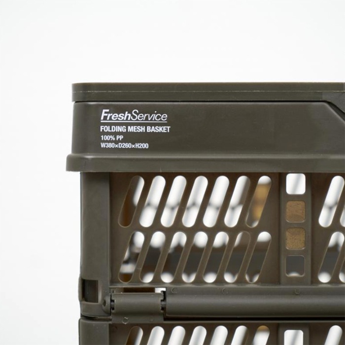 FreshService フレッシュサービス FOLDING MESH BASKET