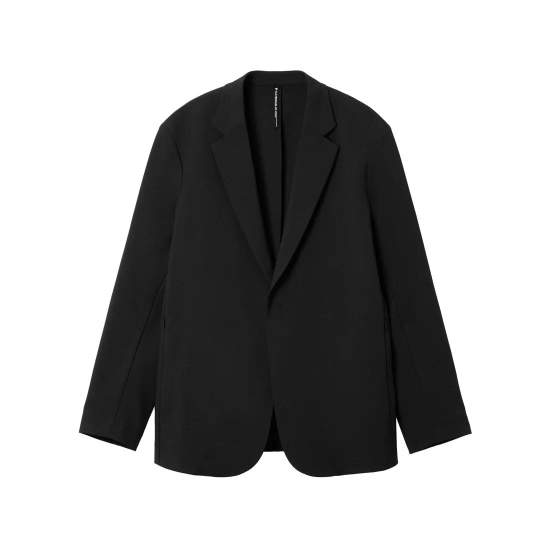 DESCENTE ALLTERRAIN I/O 2026年春夏モデル TECH SLIM TAILORED JACKET デサント オルテラインアイオー テックスリムテーラードジャケット ブラック