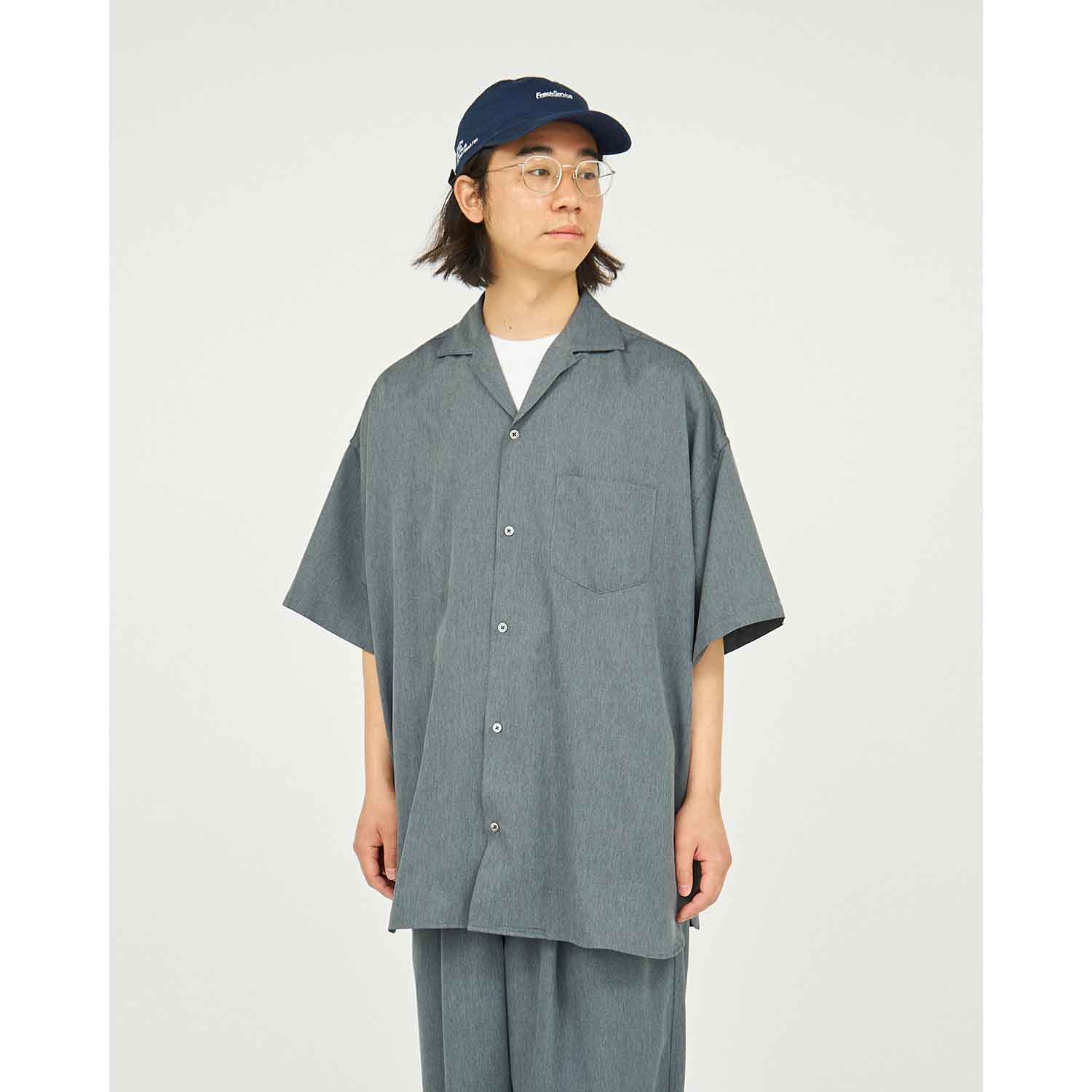 最新最全の フレッシュサービス FreshService COOLFIBER S/S COLLAR OPEN トップス