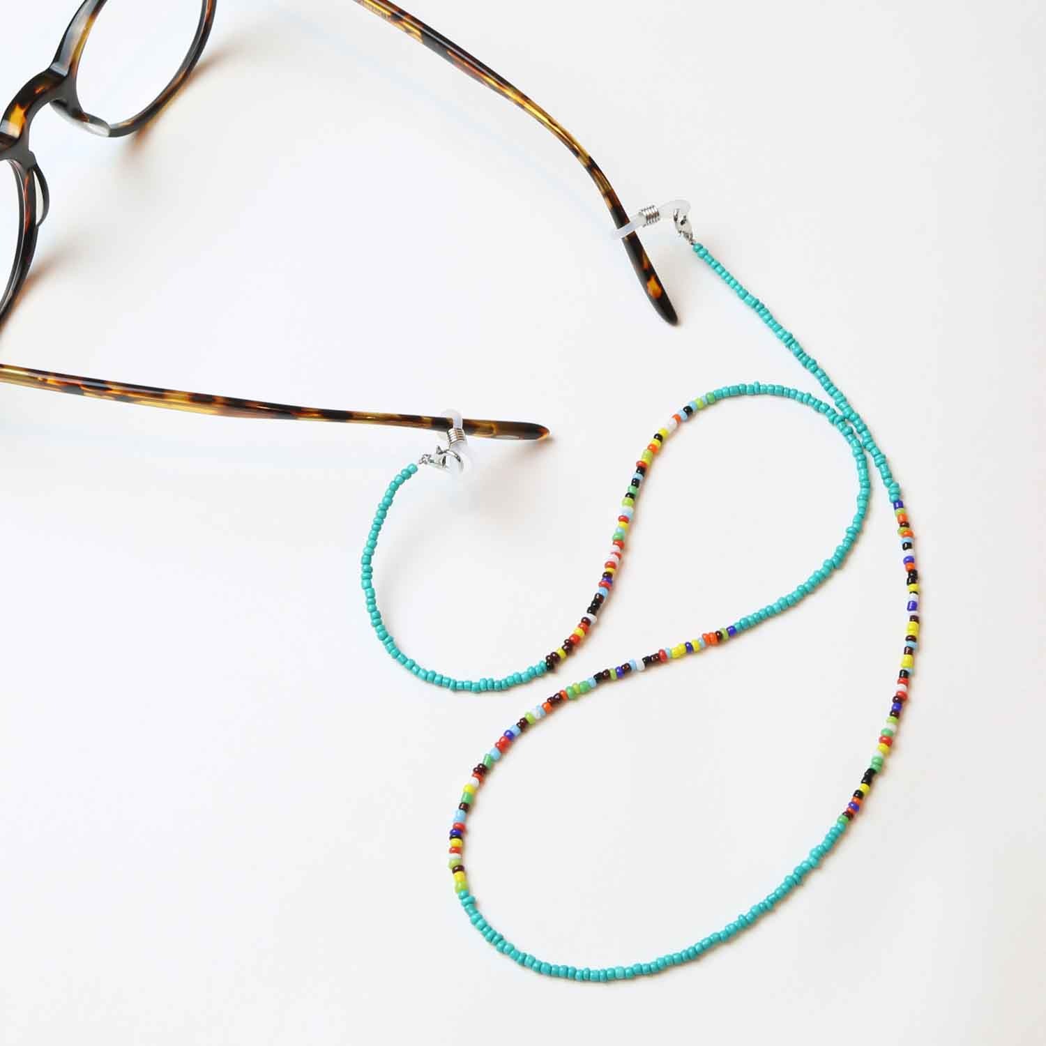 Mask Grass Lanyard マスク・グラスランヤード・マスクホルダー  ビーズタイプ